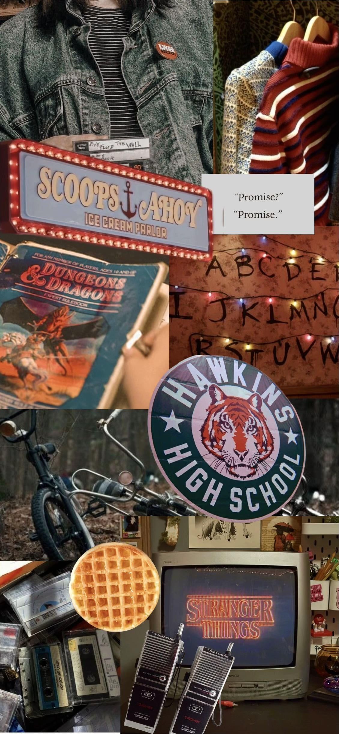 1129x2446 Stranger Things Wallpaper