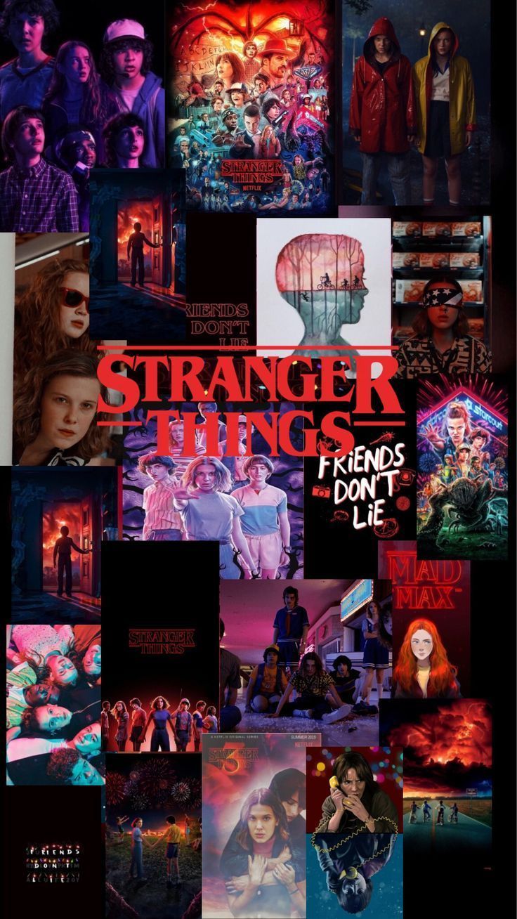 736x1308 Stranger Things Edit Wallpaper