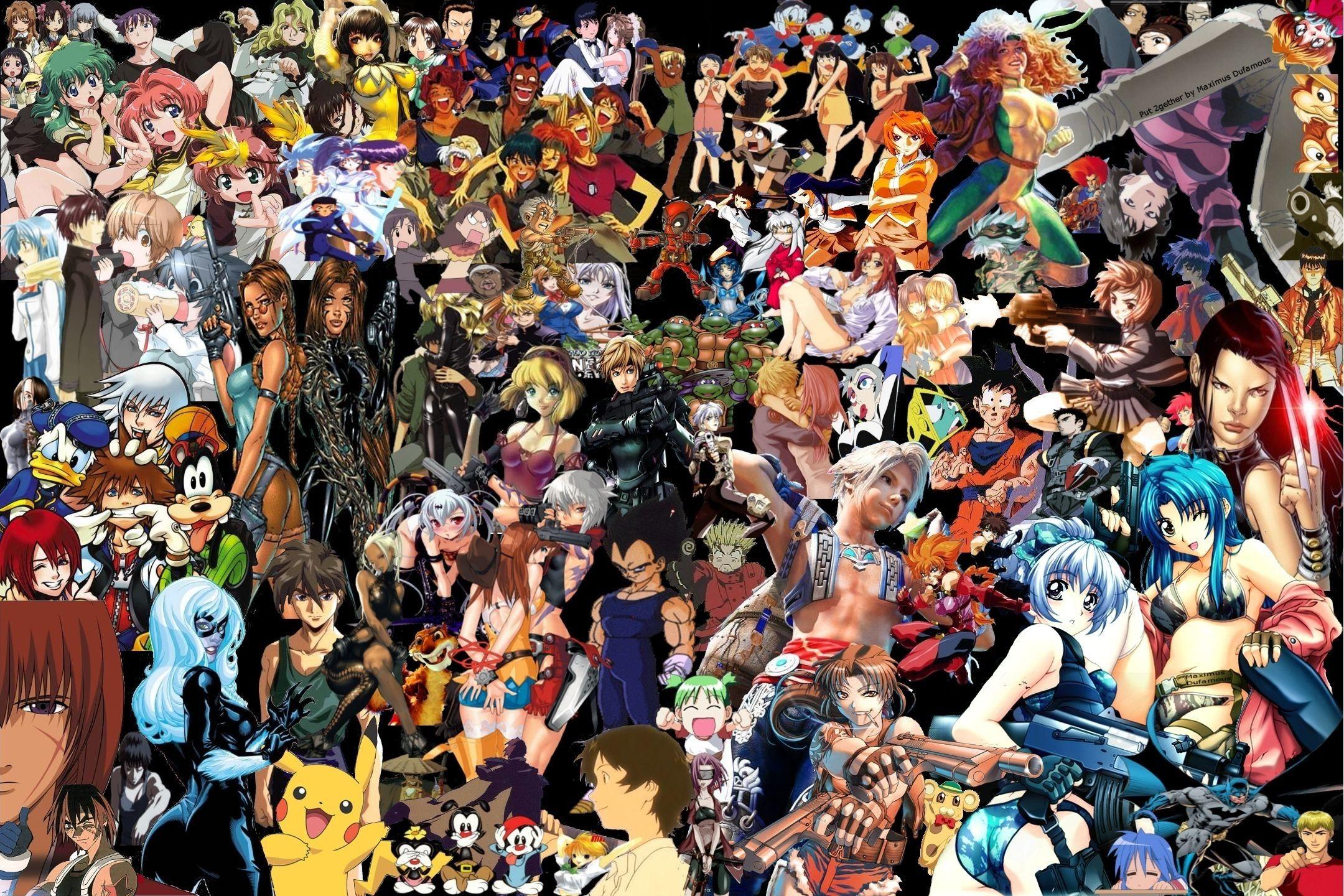 2160x1440 Anime Collage 90 hình nền