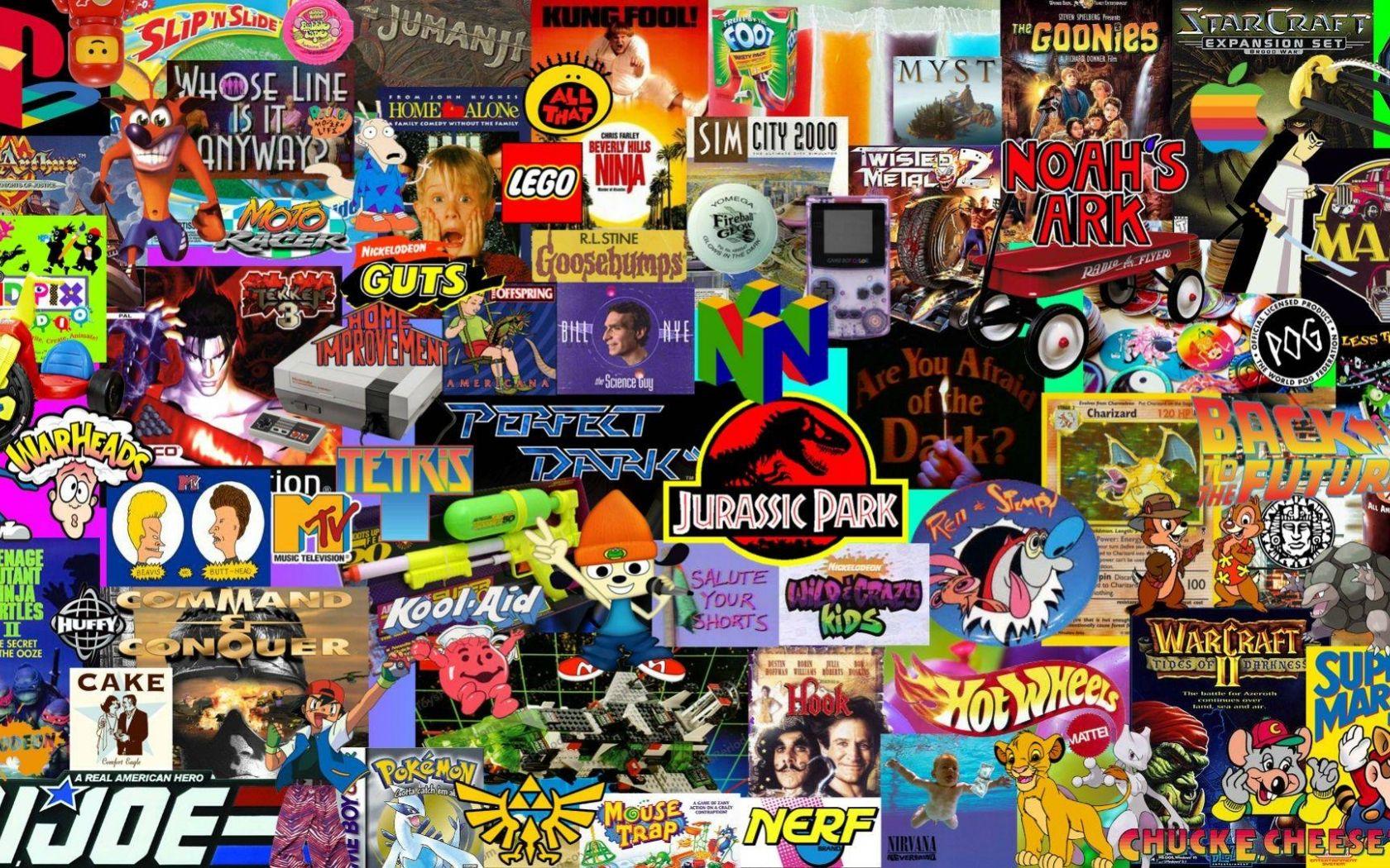 90s Collage Wallpapers Top Free 90s Collage Backgrounds Wallpaperaccess ...