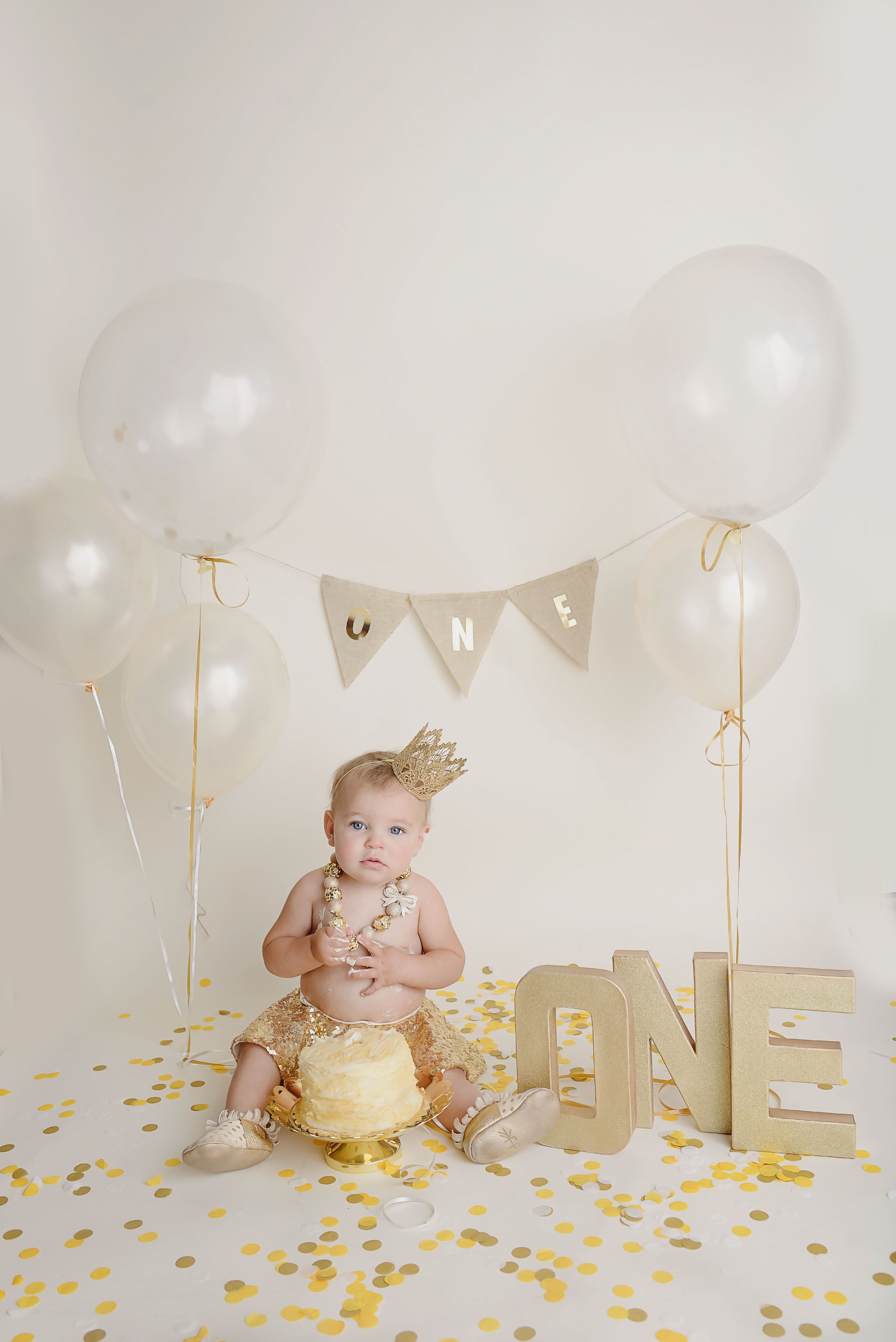 4016x6016 Golden First Birthday. Lennyn is ONE