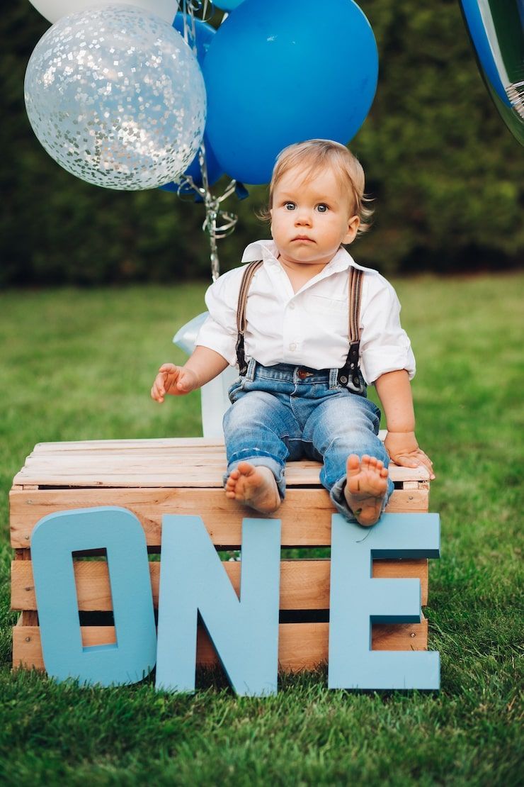 740x1110 Boy first birthday Image