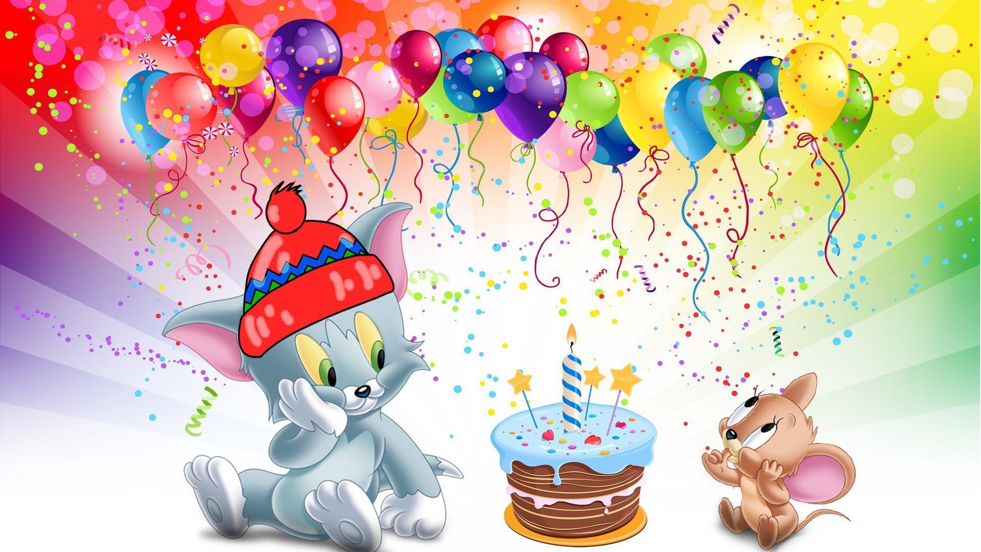 1920x1080 1st Birthday Wallpaper