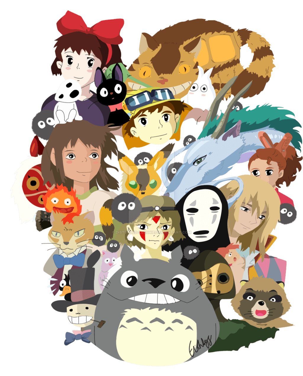 Studio Ghibli Characters Wallpaper