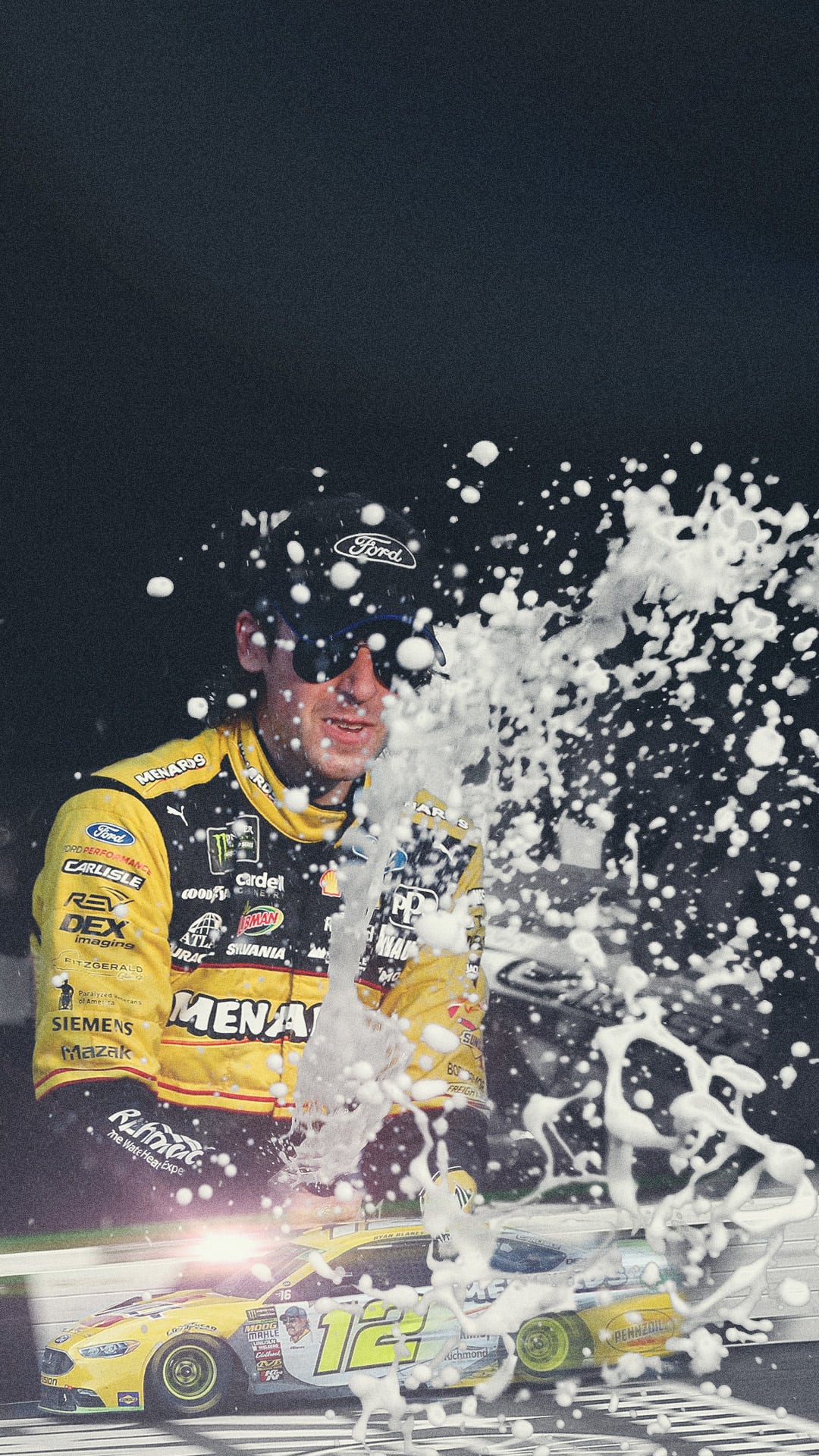 1080x1920 Ryan Blaney Wallpaper