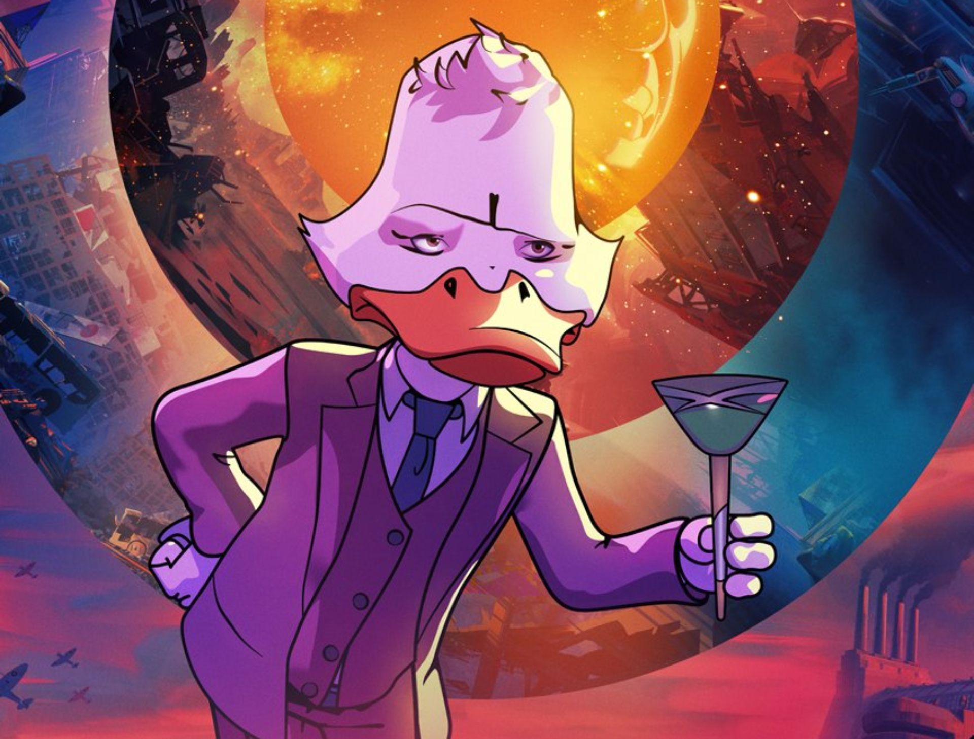 1920x1458 Marvel Howard The Duck What If Wallpaper, HD TV Series 4K Wallpaper, Image and Background