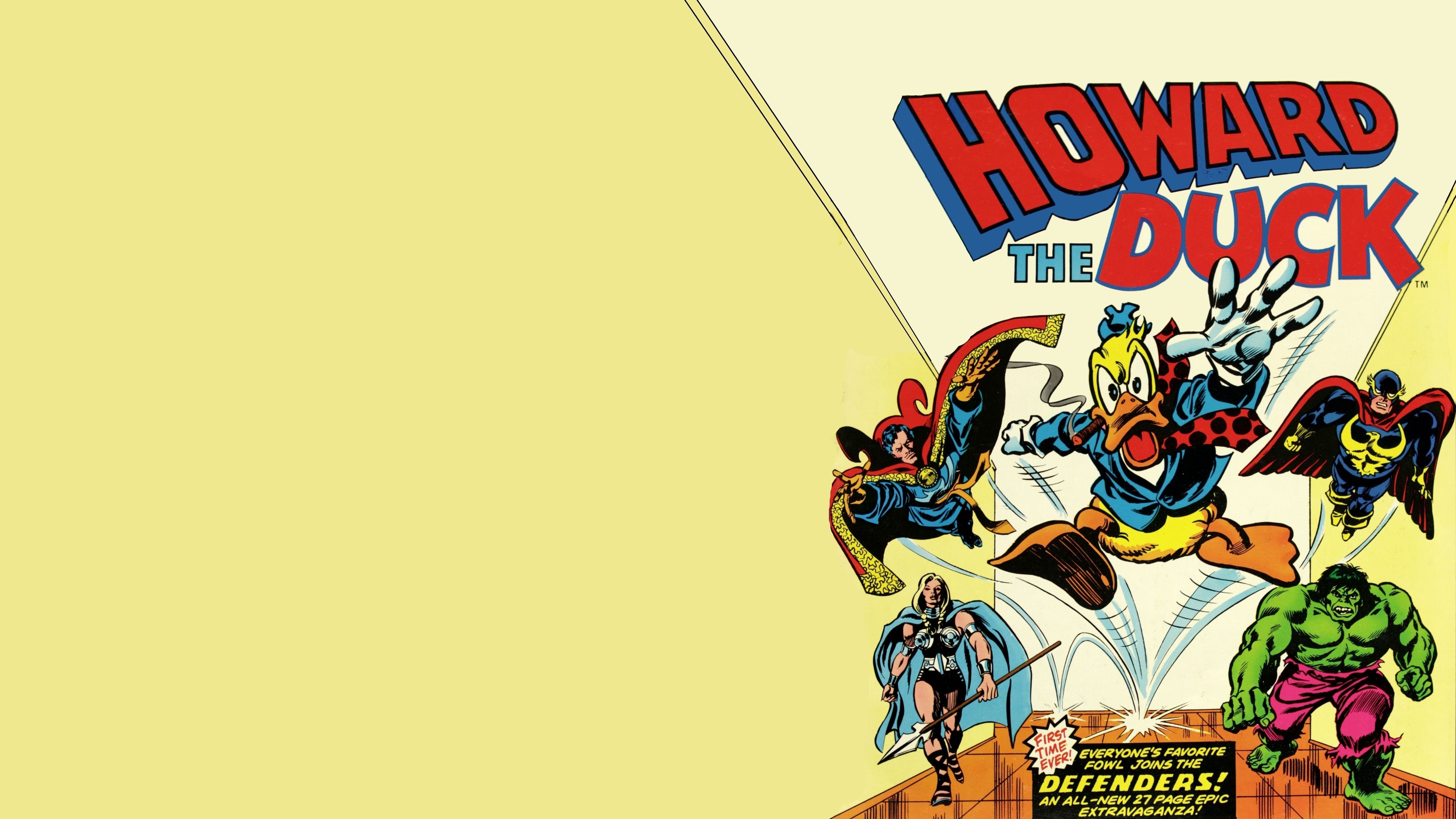 6000x3375 Download Valkyrie (Marvel Comics) Hulk Comic Howard The Duck 4k Ultra HD Wallpaper