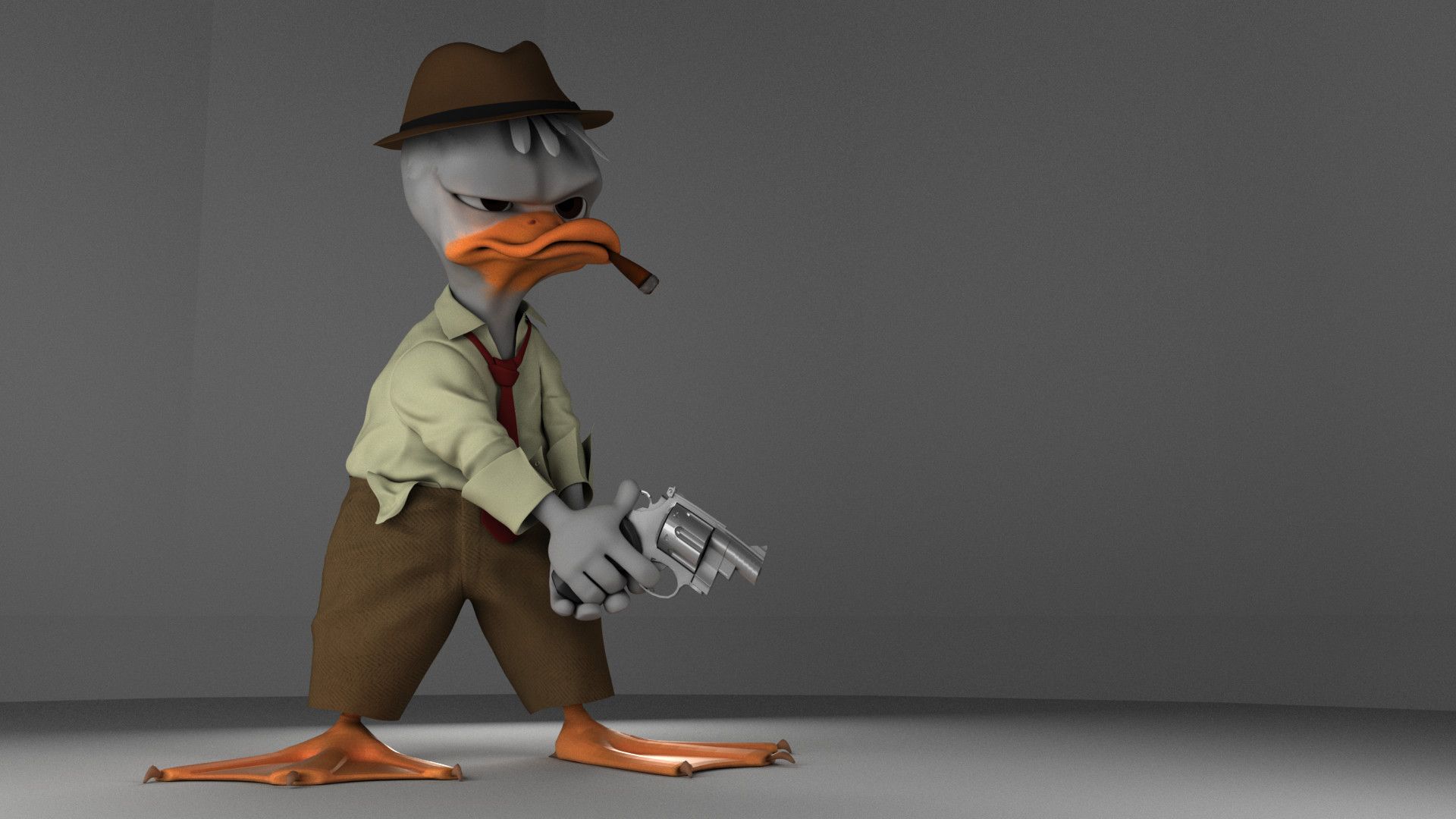 1920x1080 Sergio Clemente The Duck (WIP)