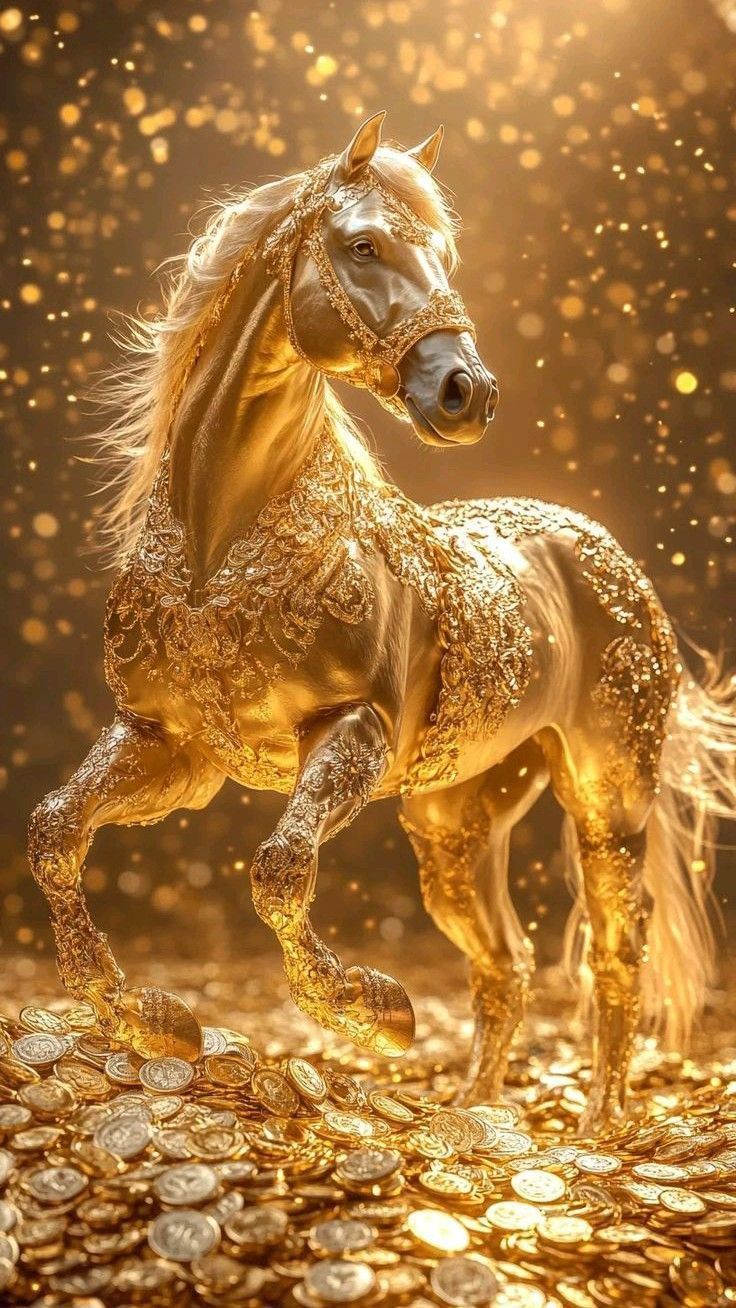 Golden Horse Wallpapers - Top Free Golden Horse Backgrounds ...