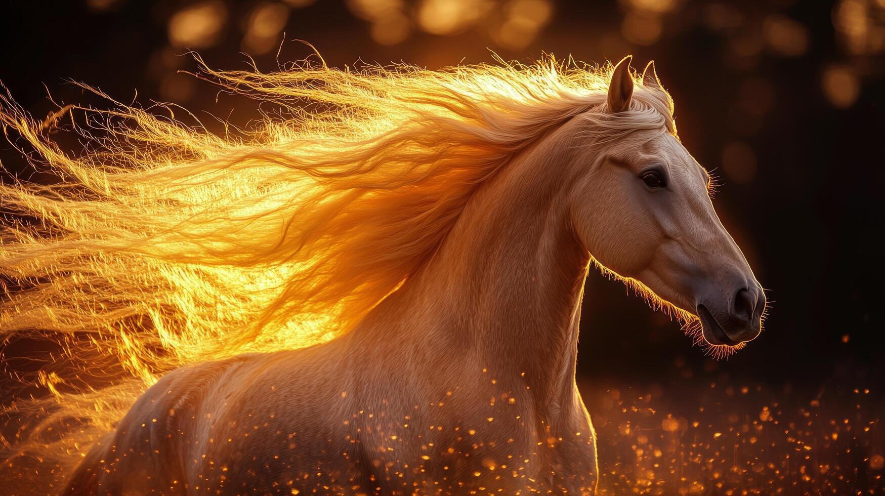 Golden Horse Wallpapers - Top Free Golden Horse Backgrounds ...