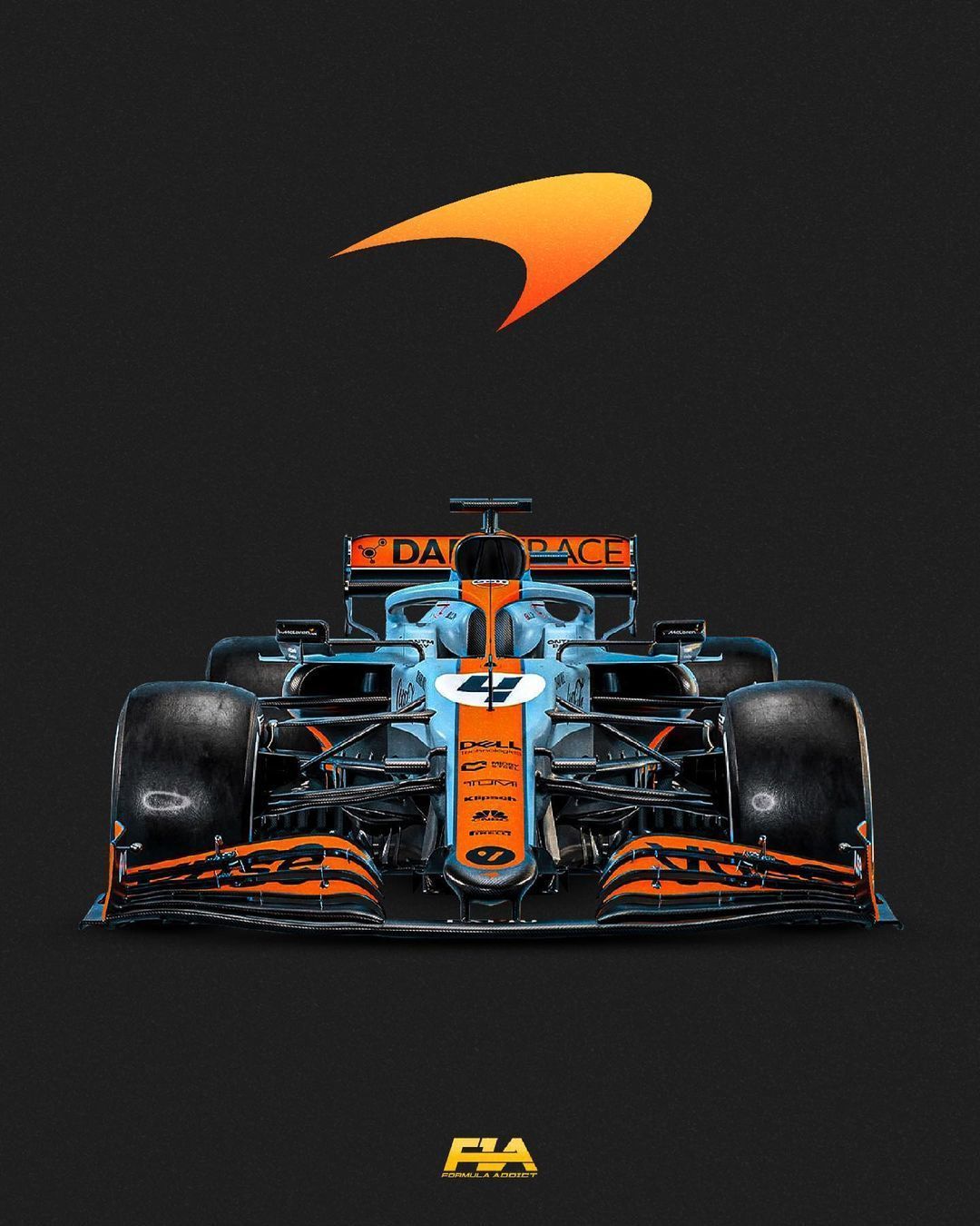 1080x1350 McLaren F1 Team Wallpaper