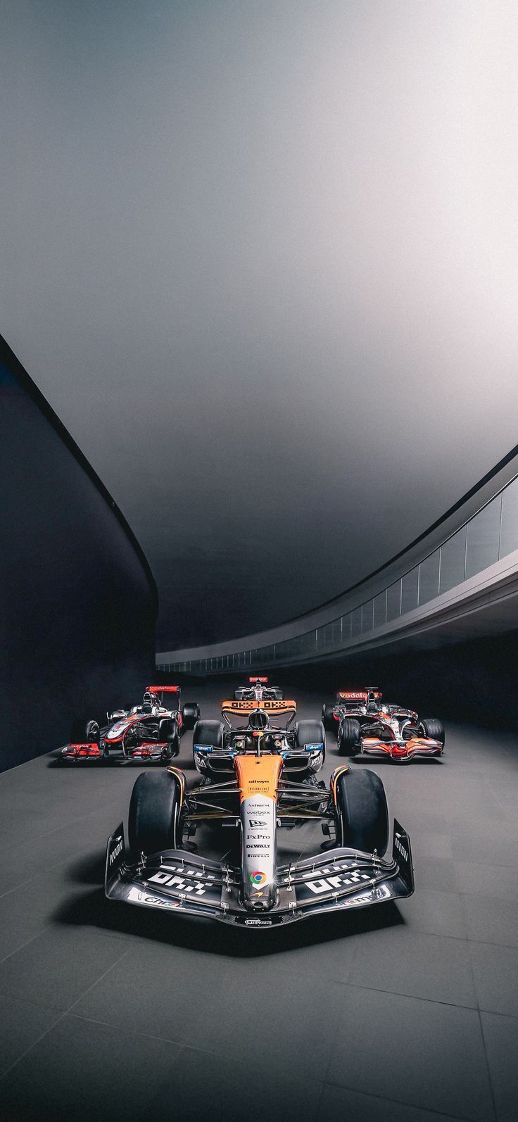 736x1594 McLaren F1 Team Phone Wallpaper