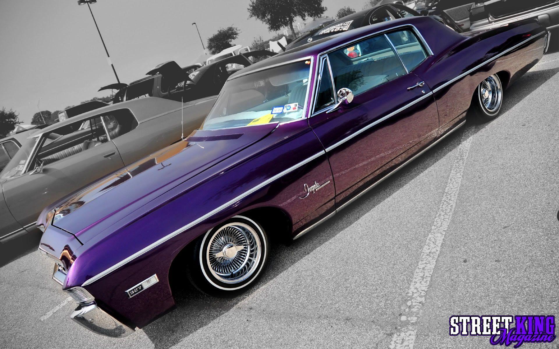 1920x1200 Lowrider Wallpaper Chevy Impala Purple
