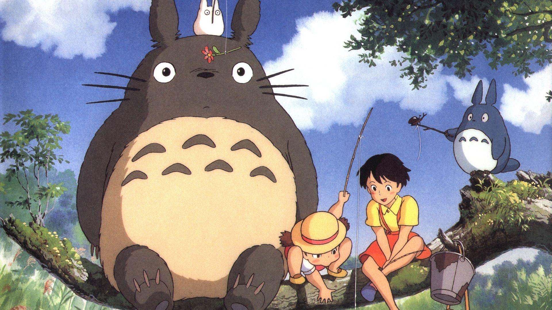 1920x1080 Hayao Miyazaki, My Neighbor Totoro, Studio Ghibli, hình nền anime