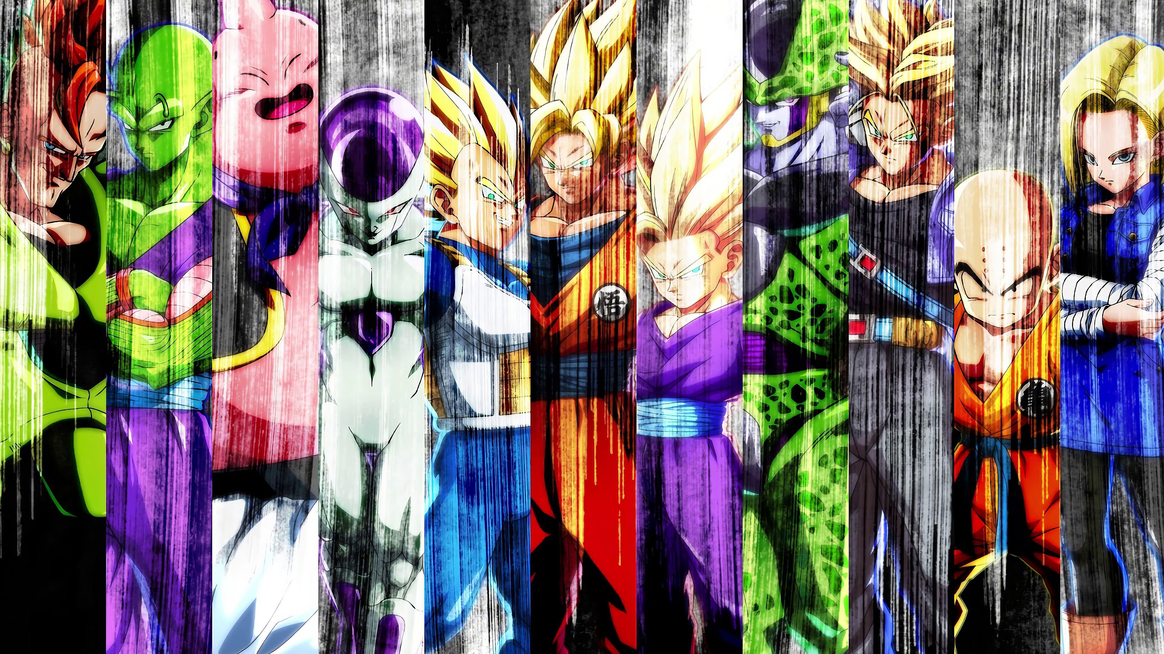 3840x2160 Dragon Ball Z Fighters Wallpaper