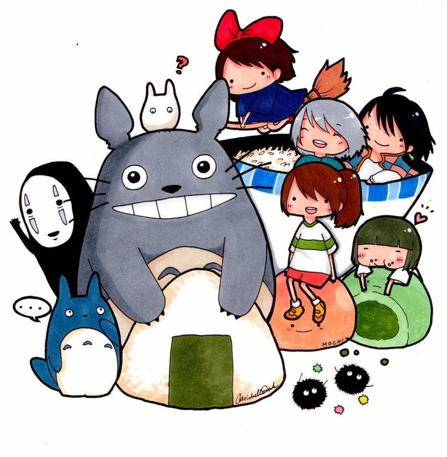 884x903 Studio Ghibli!