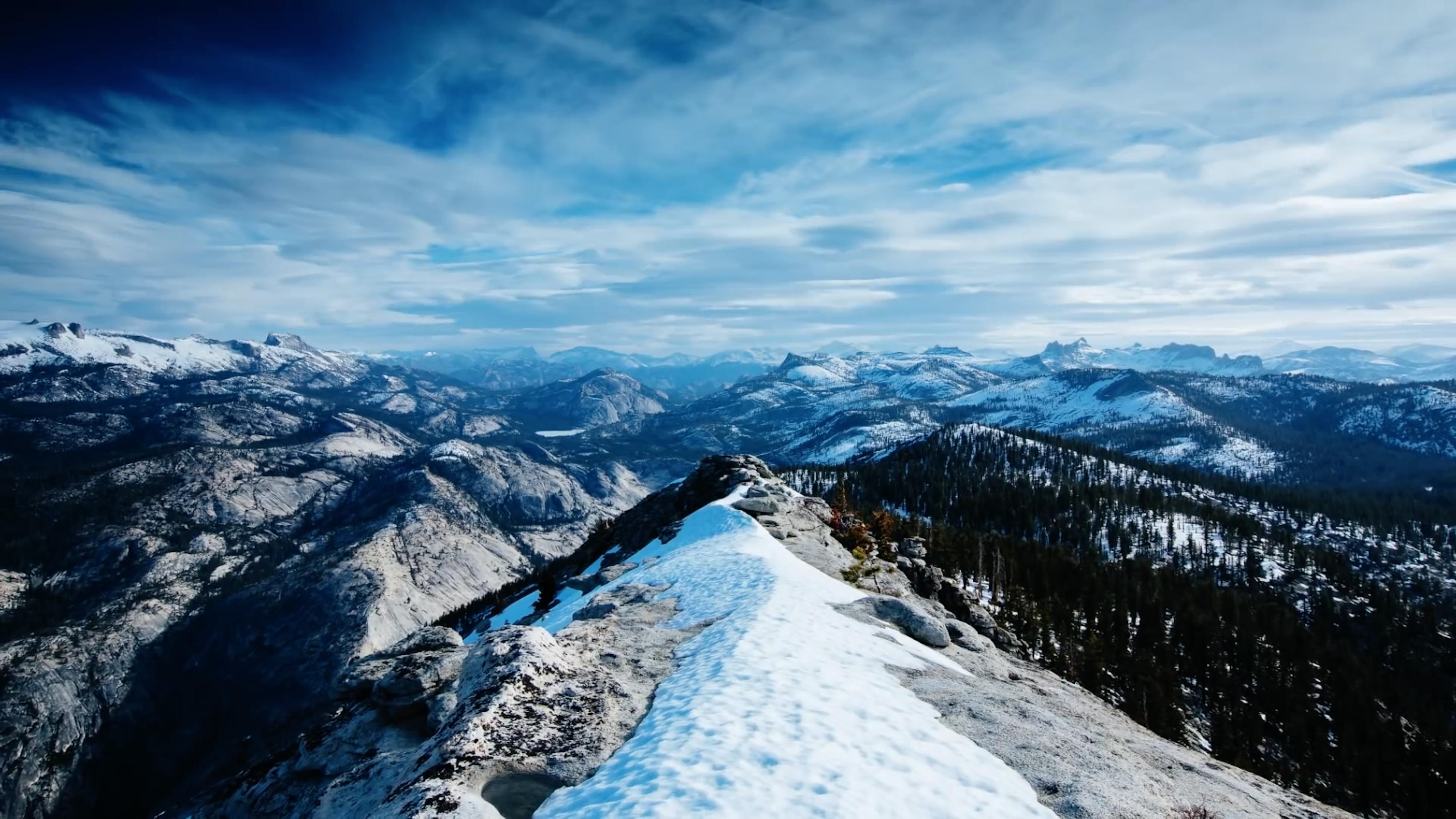 Download wallpaper 2560x1600 mountains plain landscape peaks twilight  widescreen 1610 hd background