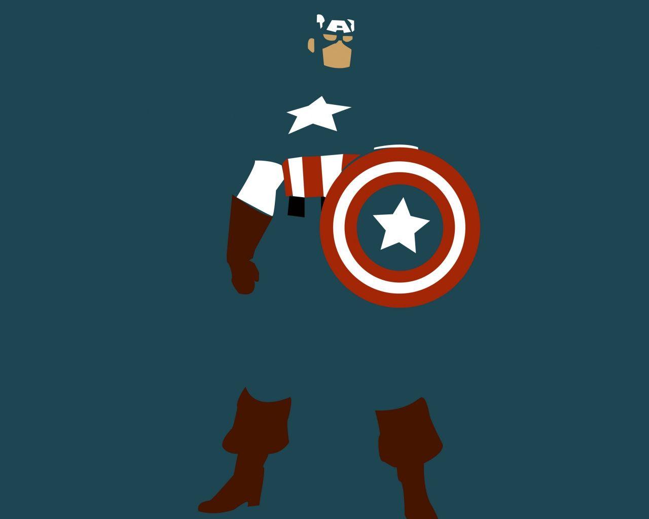 1280x1024 Download 1280x1024 wallpaper captain america, digital art