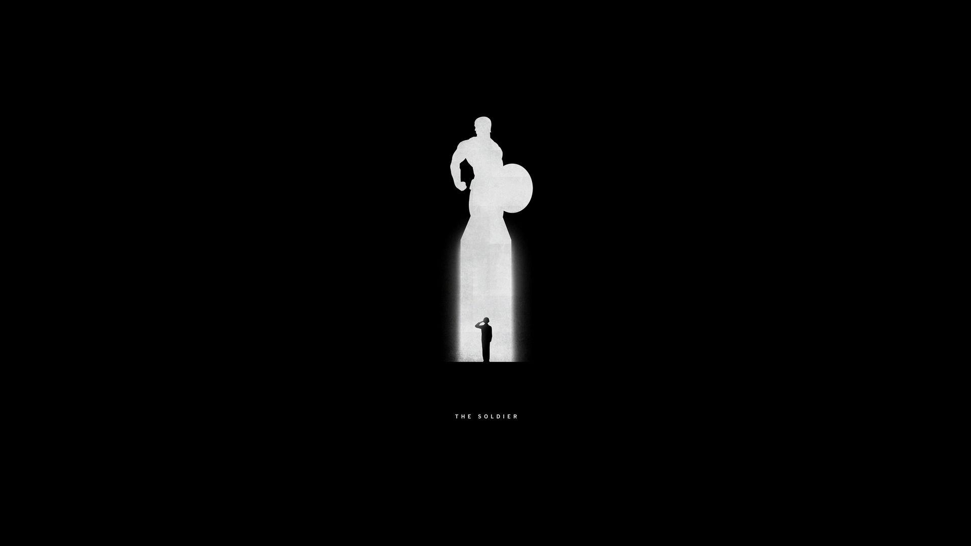 1920x1080 Minimalist wallpaper of superhero movies