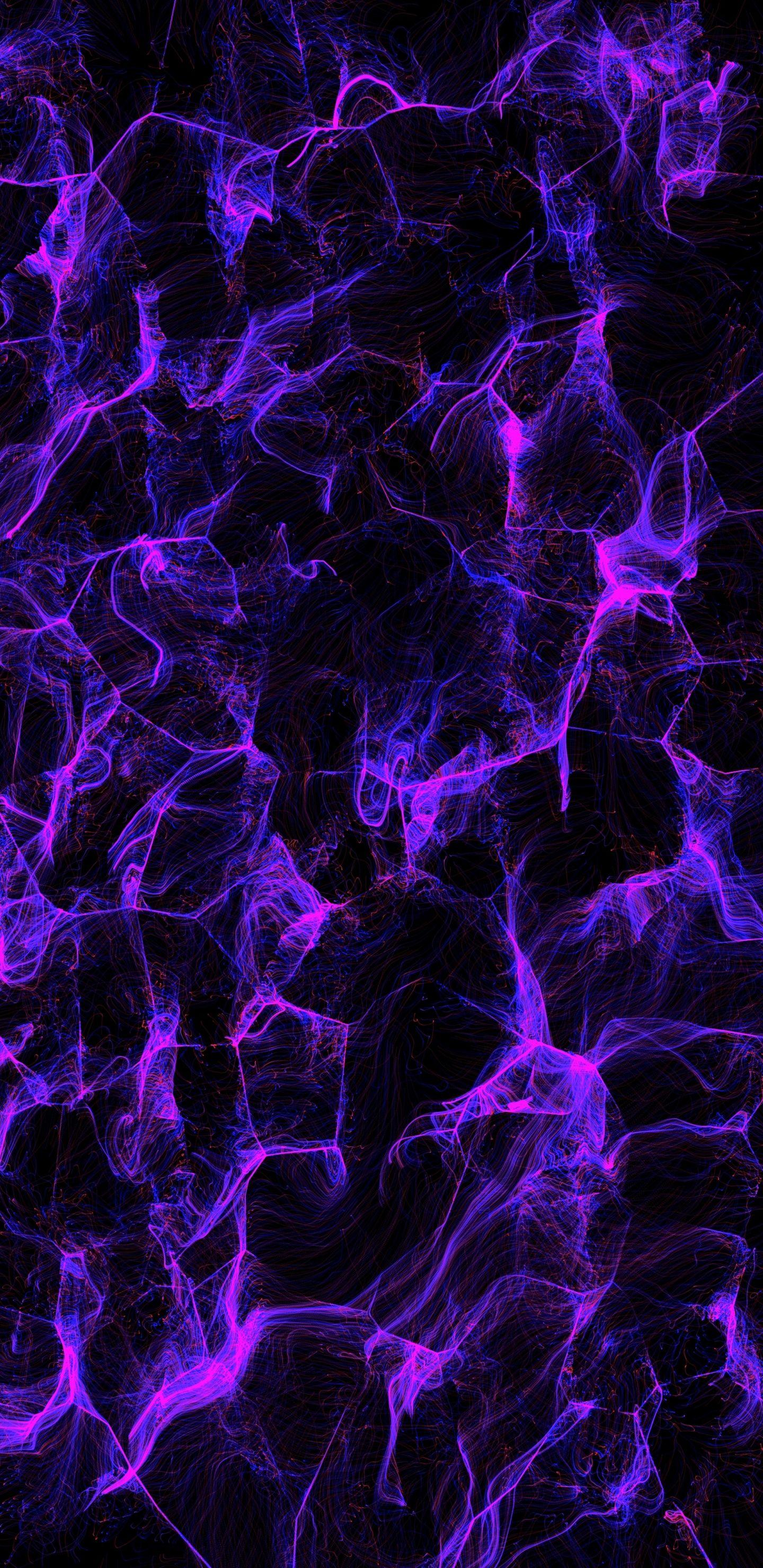 1440x2960 Download 1440x2960 wallpaper smoke, lilac, colored, smoke, samsung