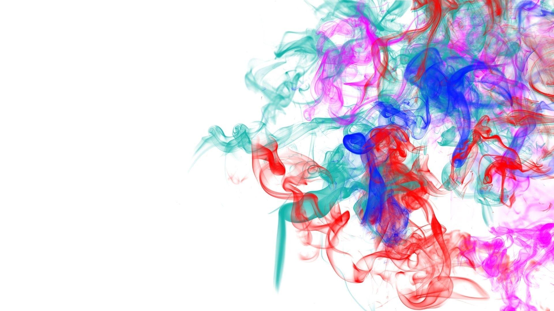 1920x1080 Colorful smoke mixing wallpaper Art wallpaper