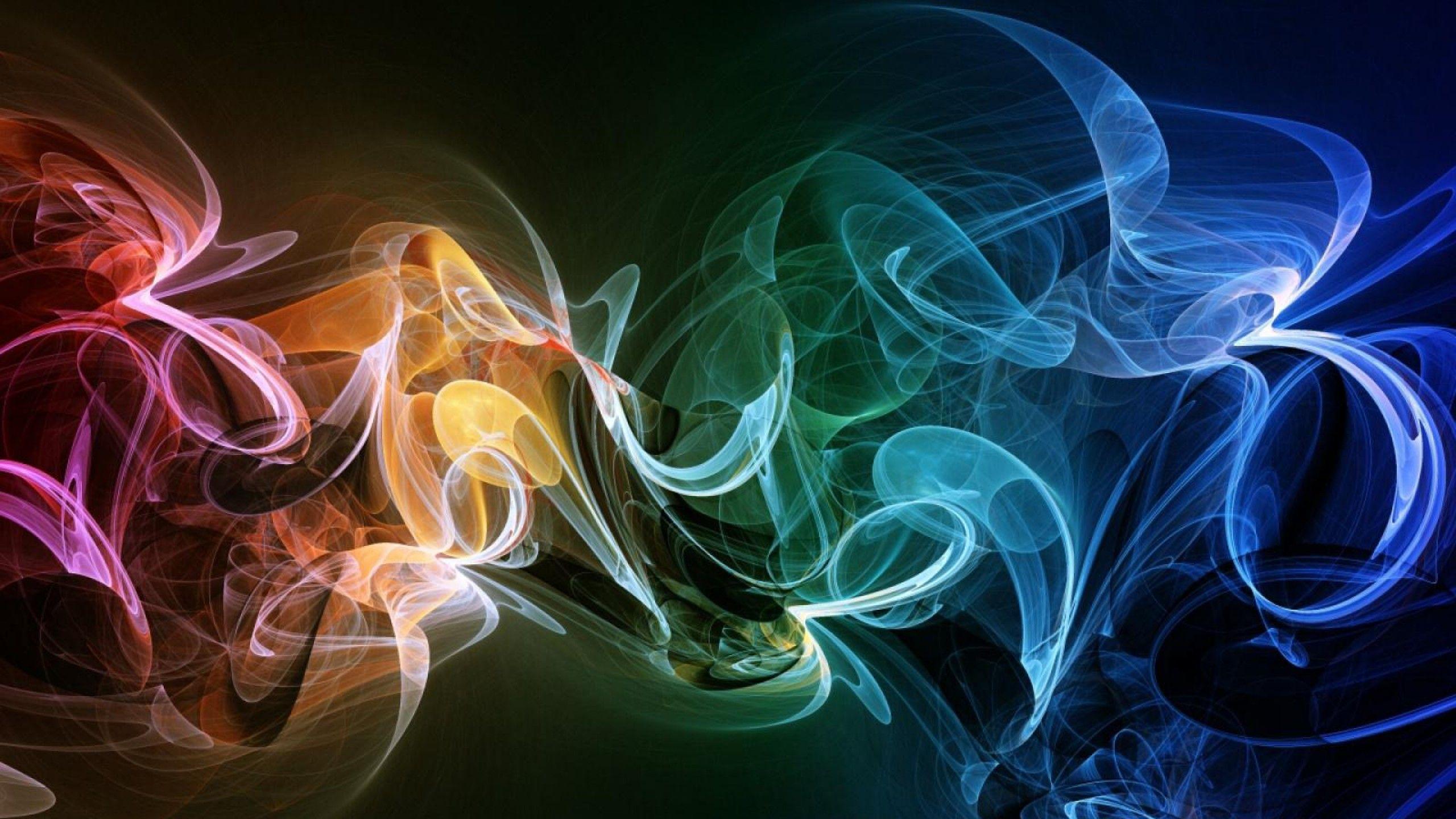 2560x1440 Abstract Smoke Wallpaper