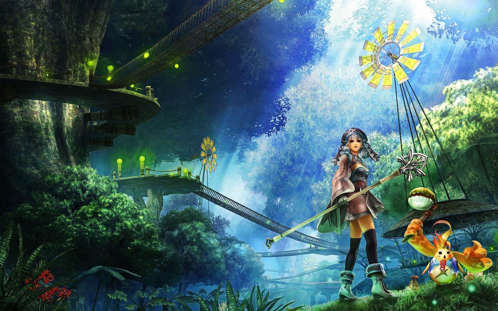 1680x1050 Free download Home Anime HD Wallpaper Anime Background Nature [1920x1080] for your Desktop, Mobile & Tablet. Explore Anime Nature Wallpaperd Nature Wallpaper, Free Desktop Wallpaper Nature, HD Nature
