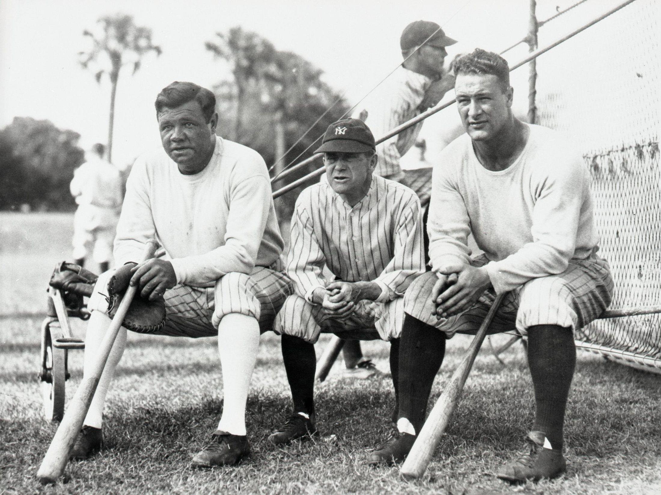 2200x1650 Babe Ruth and Lou Gehrig HD Wallpaper. Background Image