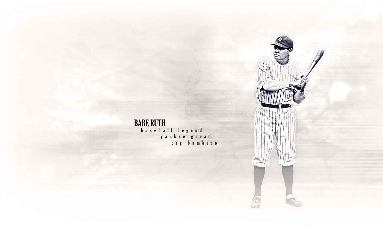 Babe Ruth lockscreen (x-post r/baseball) : r/CrappyDesign