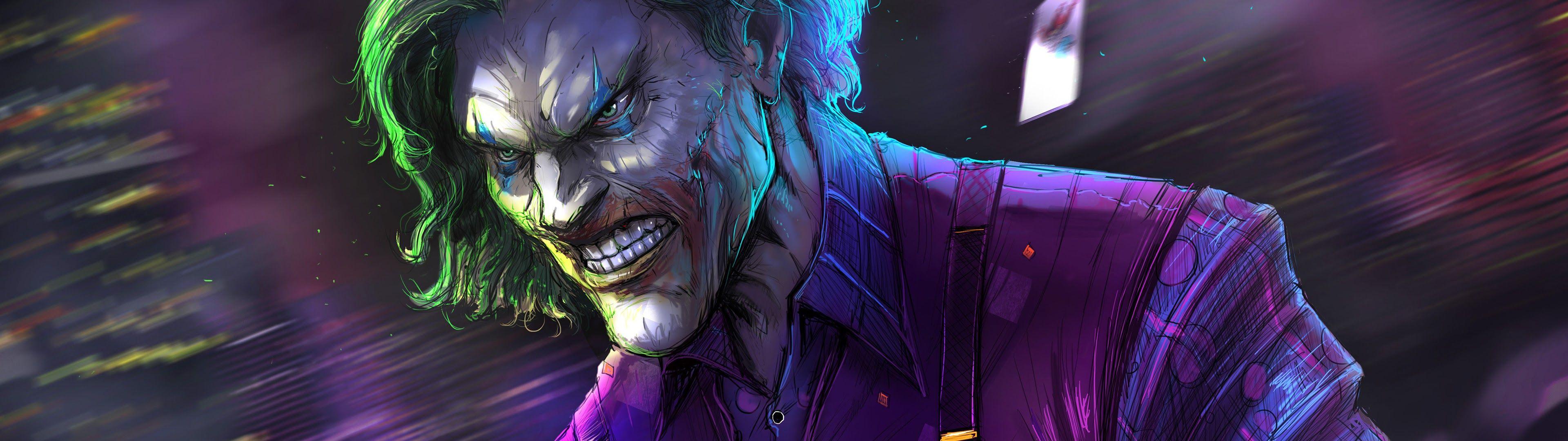 3840x1080 Joker, 4k - Joker Wallpaper Màn hình kép - 3840x1080 Hình nền