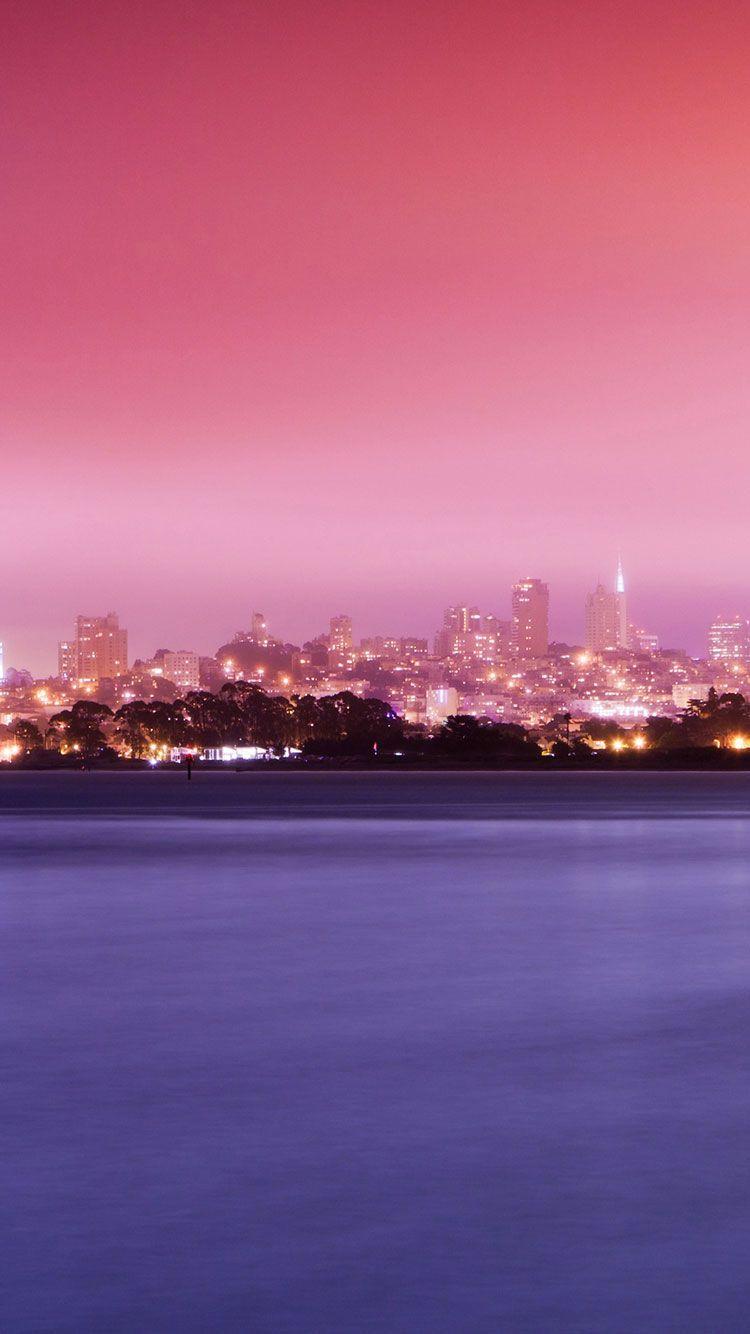750x1334 HD City iPhone Wallpaper