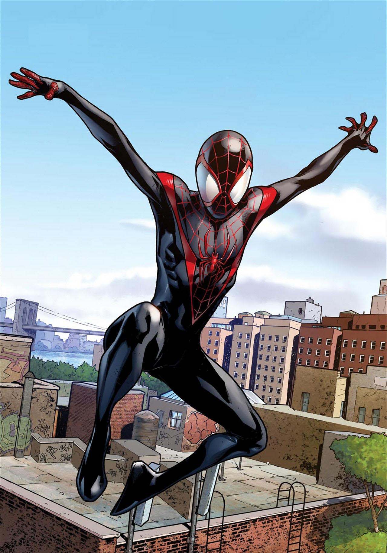 1280x1830 Miles Morales Black Spiderman IPhone • IOS Mode