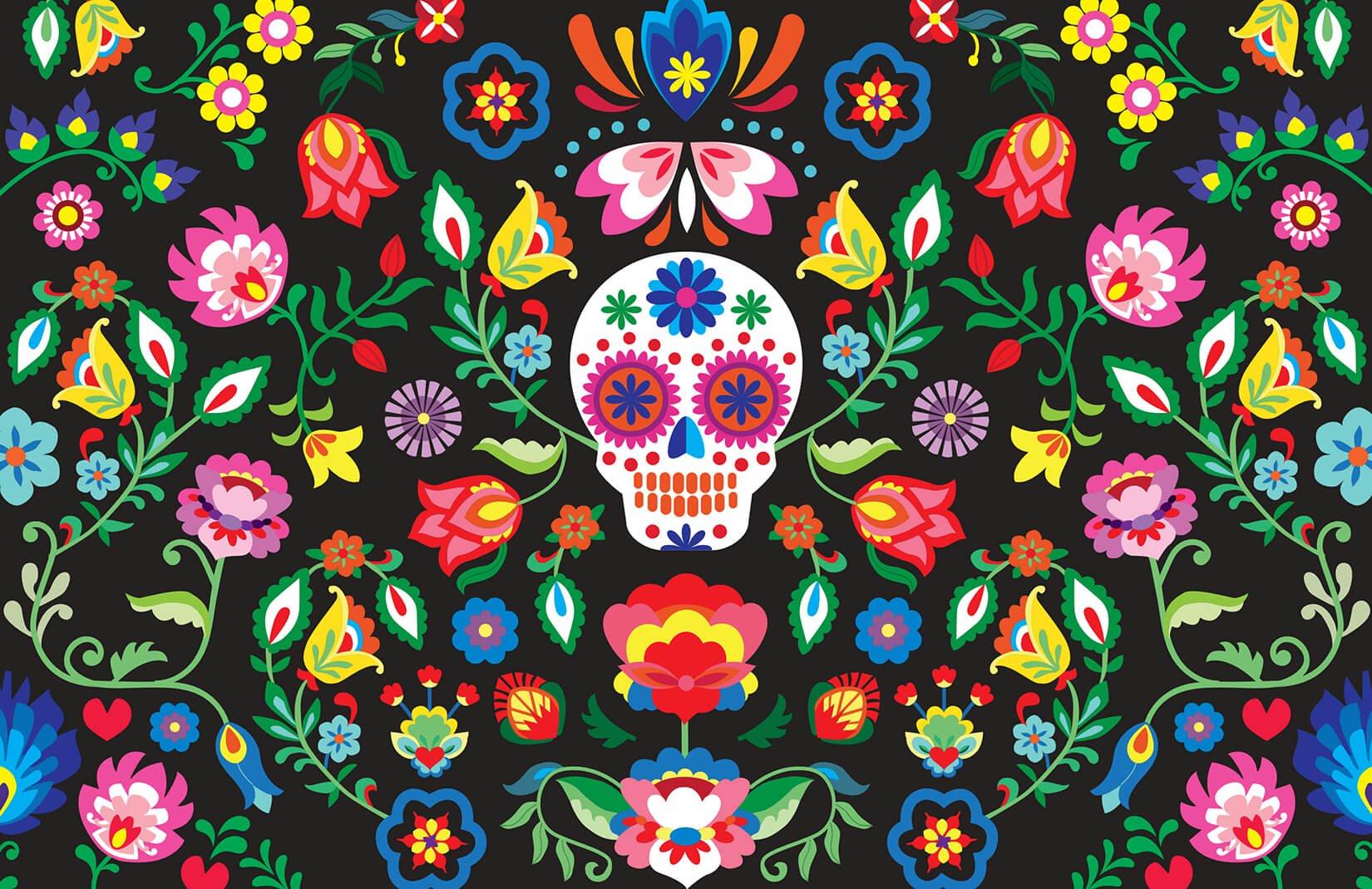 1650x1070 Sugar Skulls Wallpaper