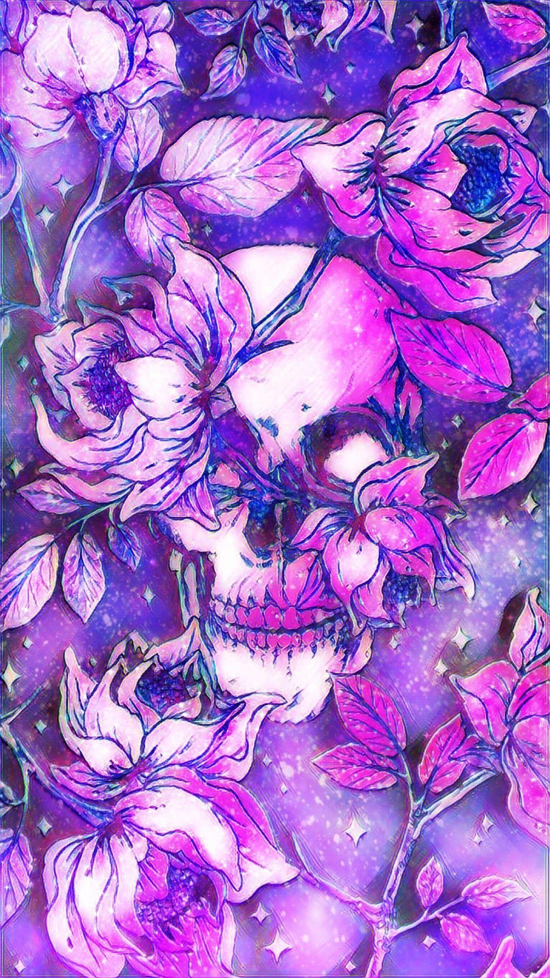 Floral Skull Wallpapers - Top Free Floral Skull Backgrounds