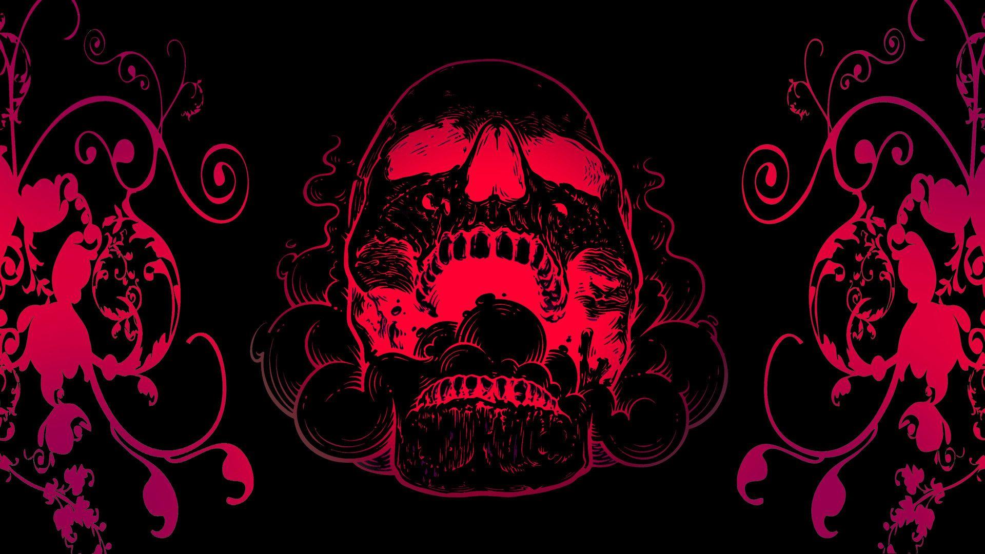 1920x1080 Skull Wallpaper for Laptops