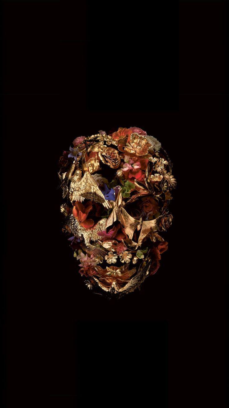 736x1308 stunning wallpaper McQueen, 2018 movie, flowers skull, poster