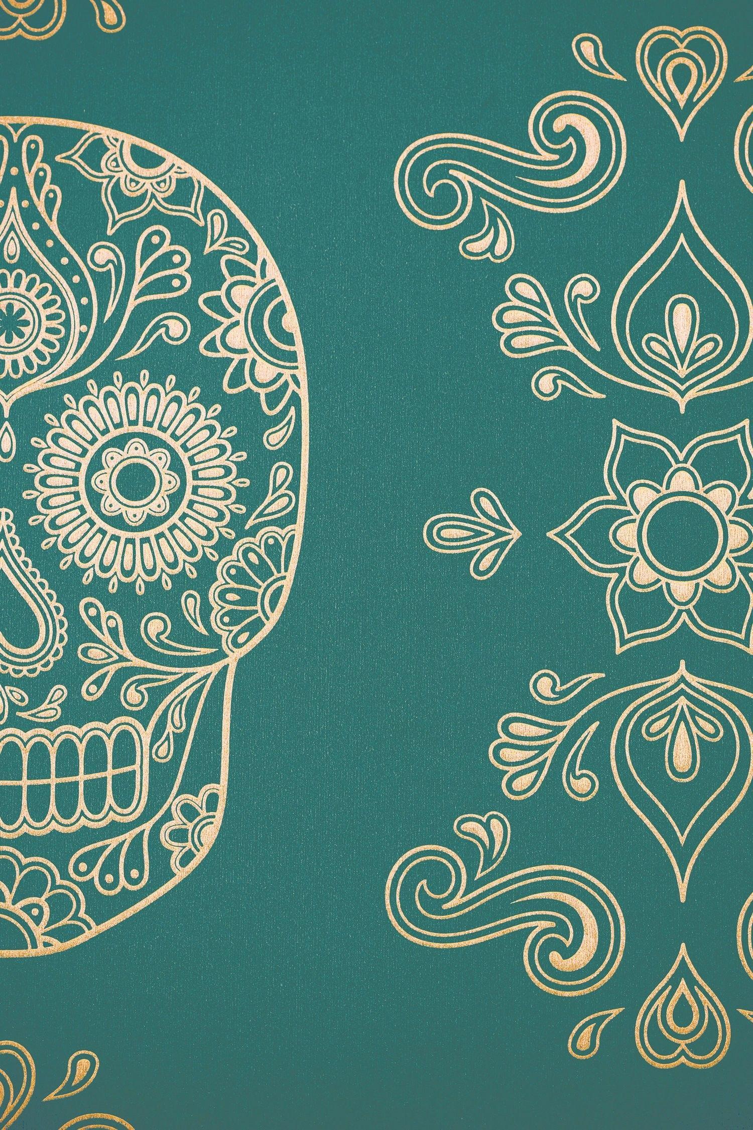 1500x2250 Sugar Skull Phone Wallpaper