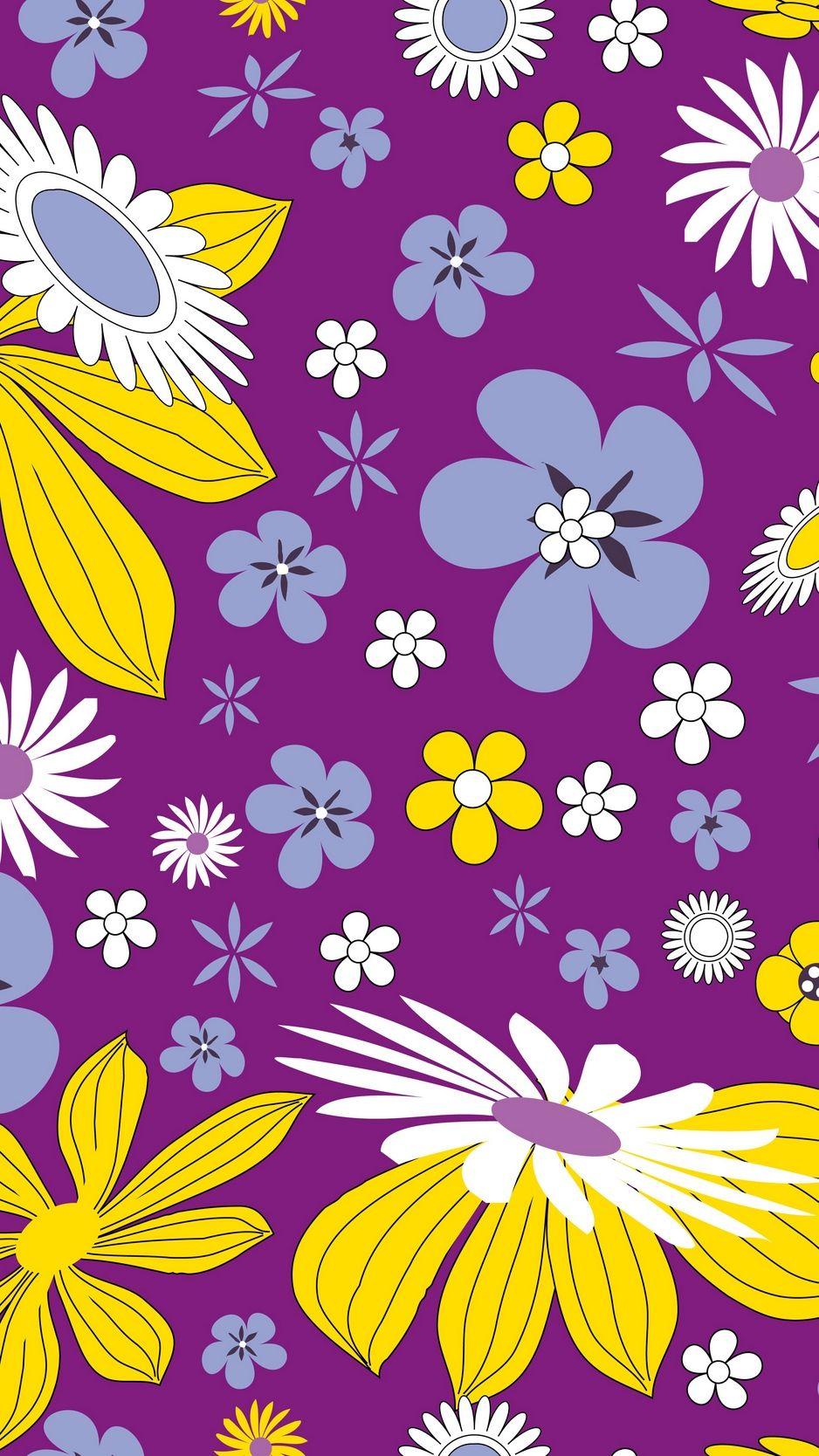 938x1668 Download wallpaper 938x1668 flowers, patterns, texture, summer