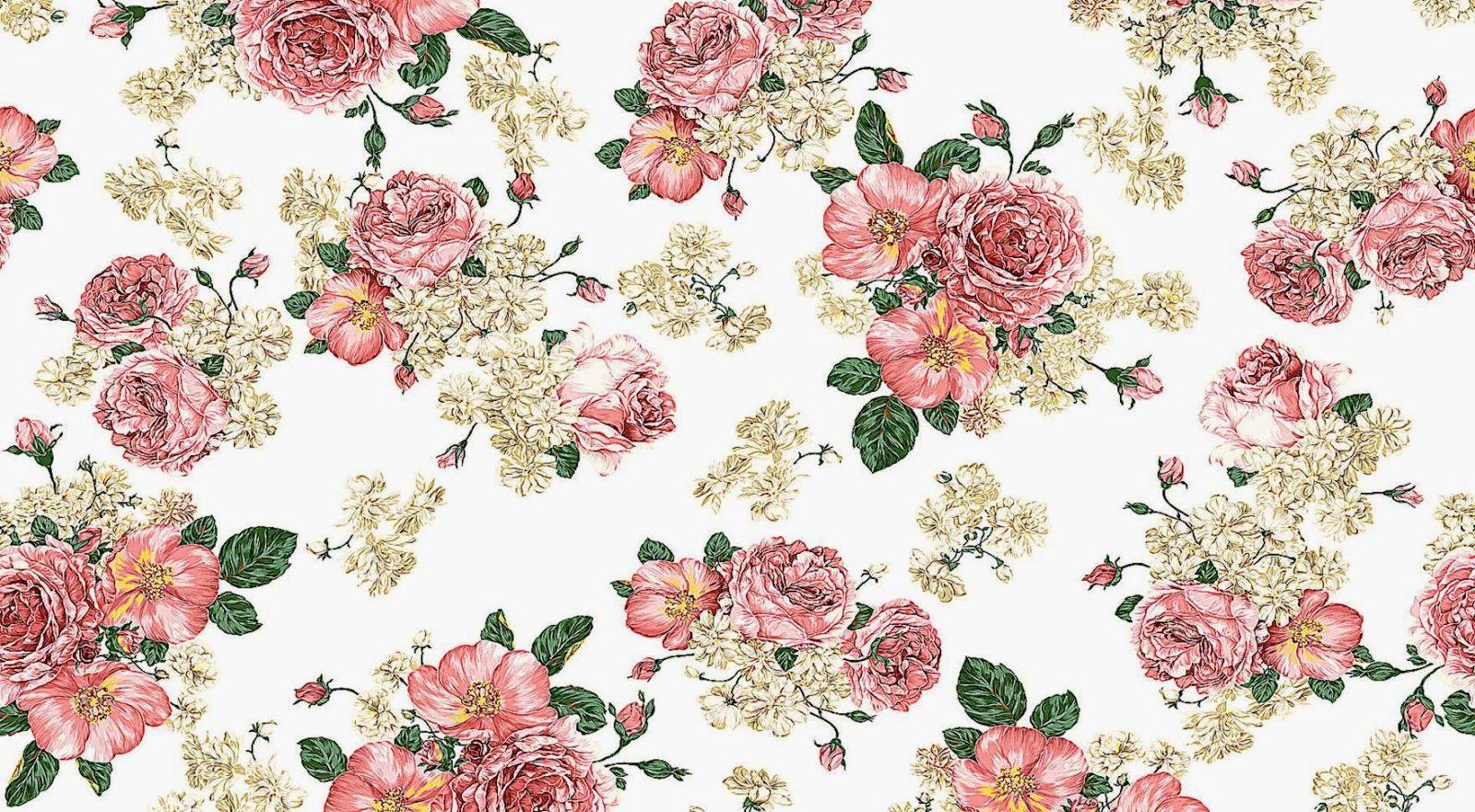 1600x881 Free download Vintage Floral Wallpaper Pattern Cool HD Wallpaper