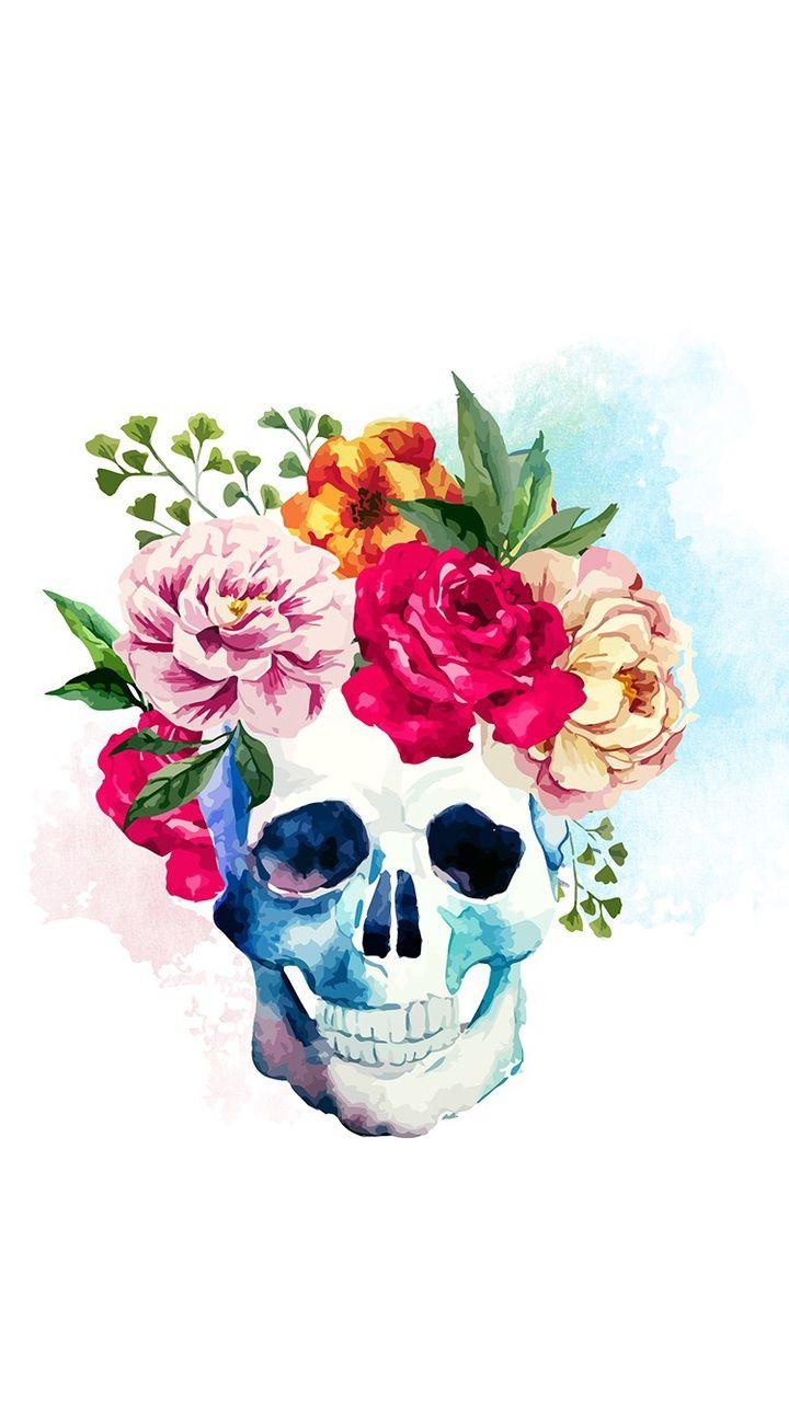 720x1280 Skull IPhone 6