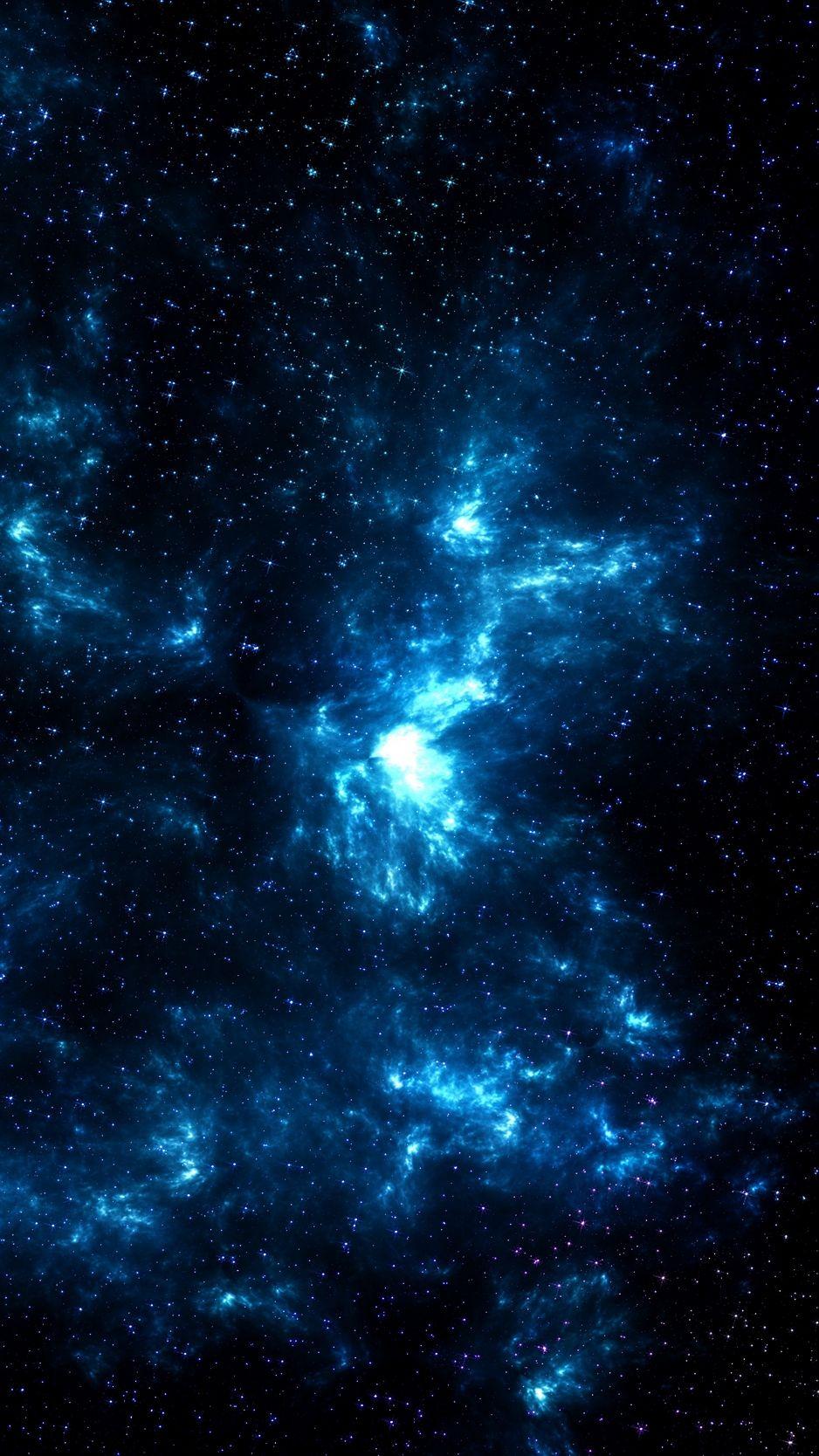 Shining Blues Stars Galaxy During Dark Night 4K HD Galaxy Wallpapers  HD  Wallpapers  ID 50181