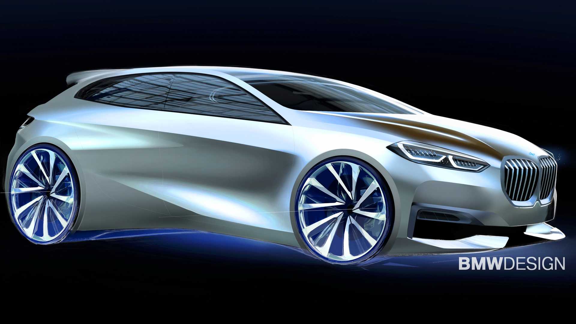 1920x1080 BMW 1 Series Design Sketch Wallpaper (43)