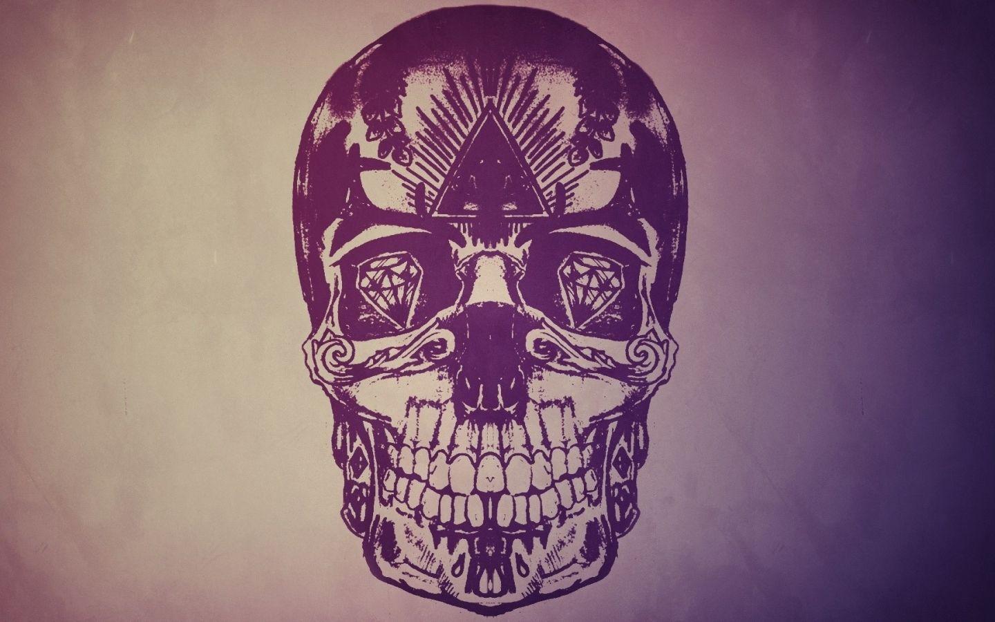 1440x900 Skulls artwork Mac Wallpaper Download