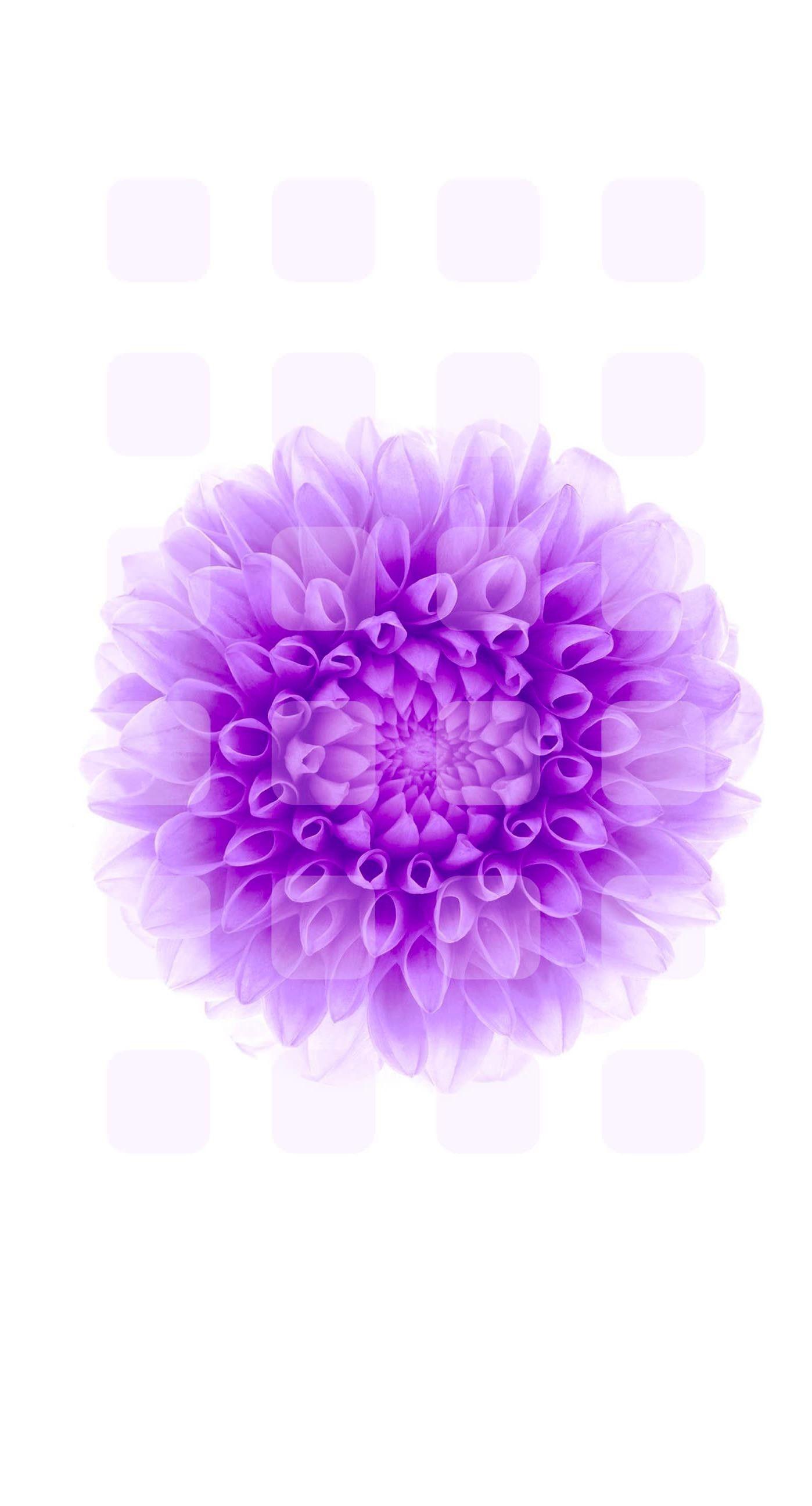Premium AI Image  A dark purple flower wallpaper for iphone