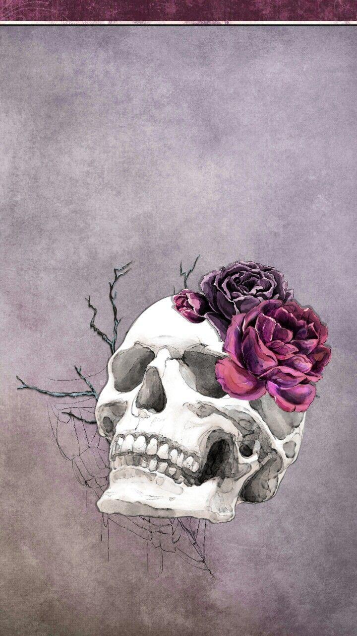 720x1280 Cellphone Background / Wallpaper. Skull wallpaper, Skull