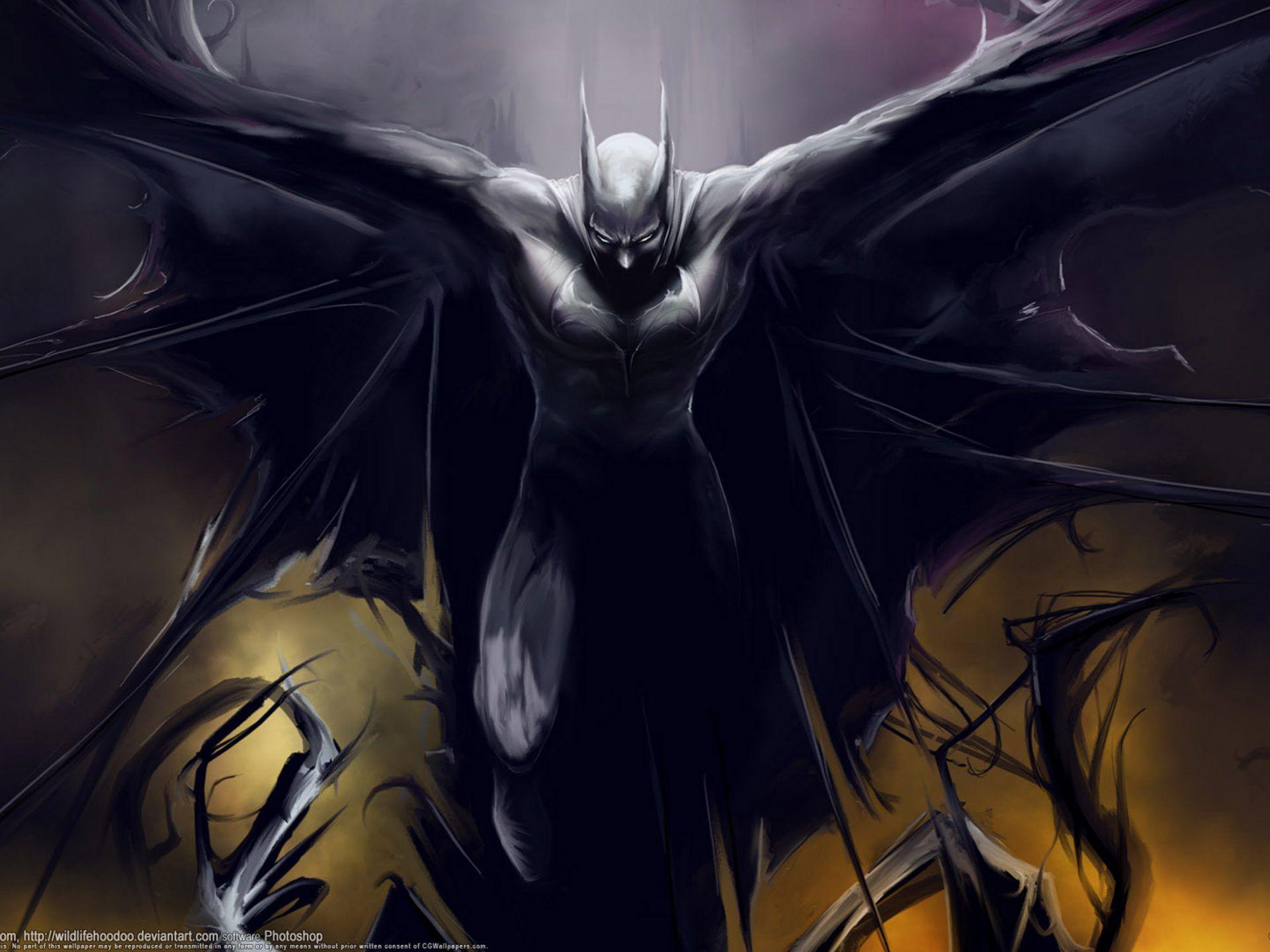 1920x1440 Batman Wings Digital Art Fantasy Desktop Wallpaper HD For Mobile