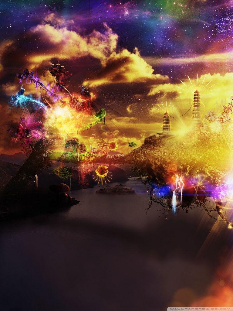 768x1024 Fantastic Digital Art Ultra HD Desktop Background Wallpaper for 4K