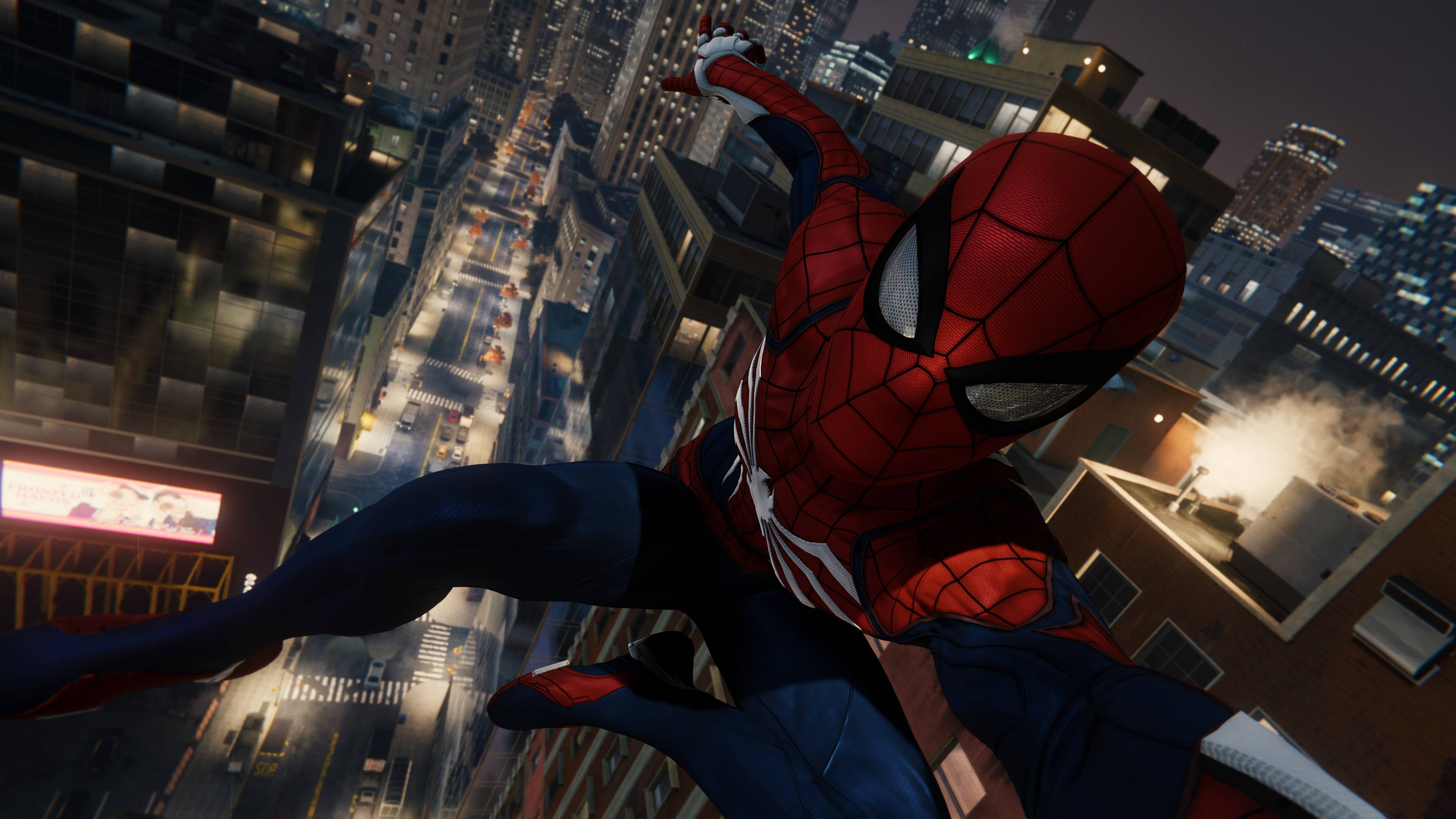 3840x2160 Spider Man PS4 Advanced Suit 4K