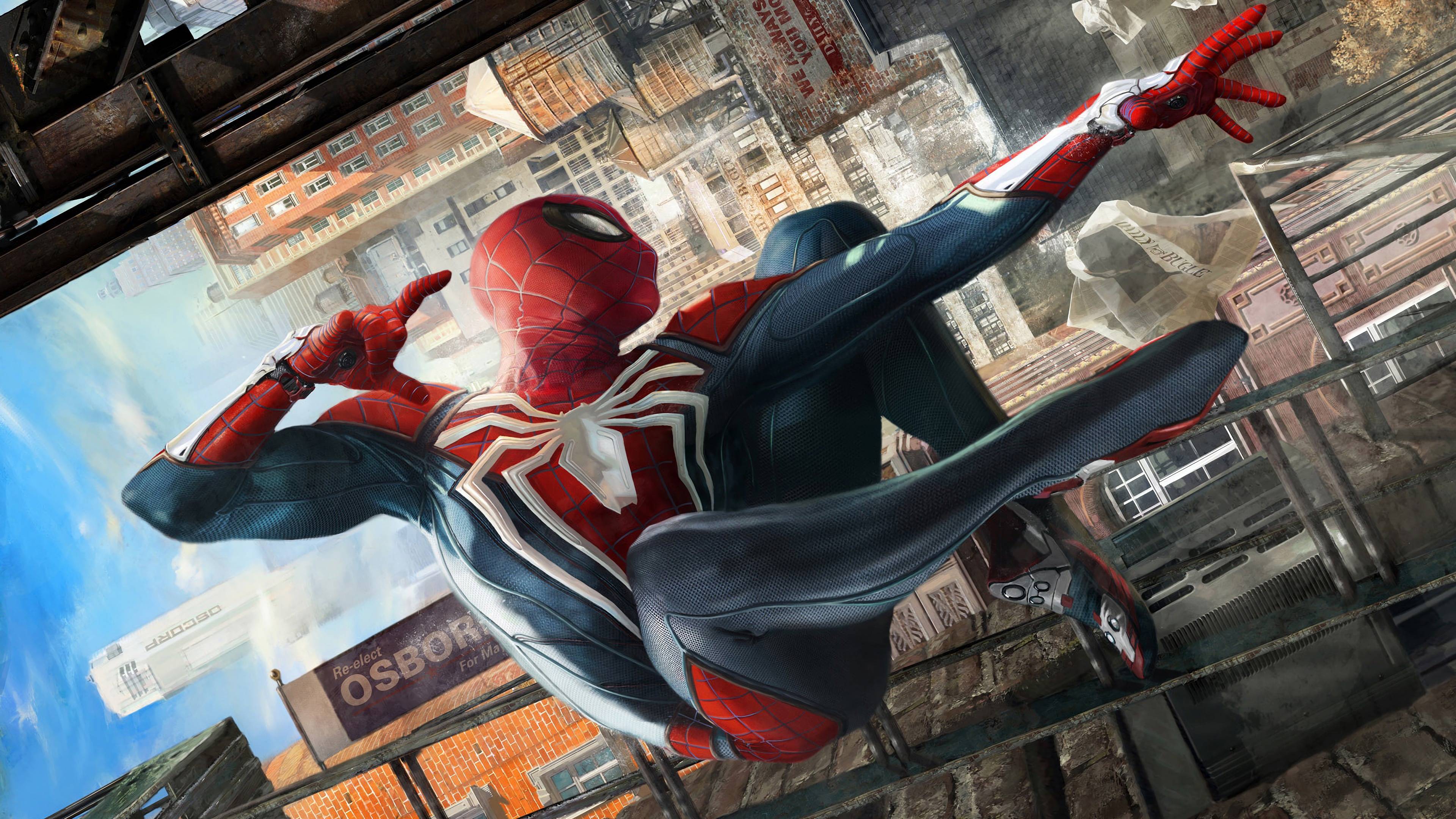 3840x2160 Spider Man PS4 4K