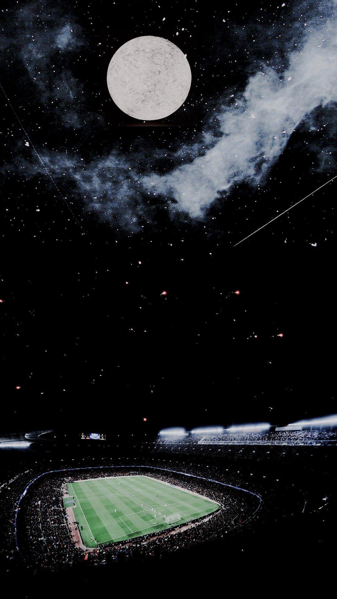 1080x1920 Camp Nou Wallpaper